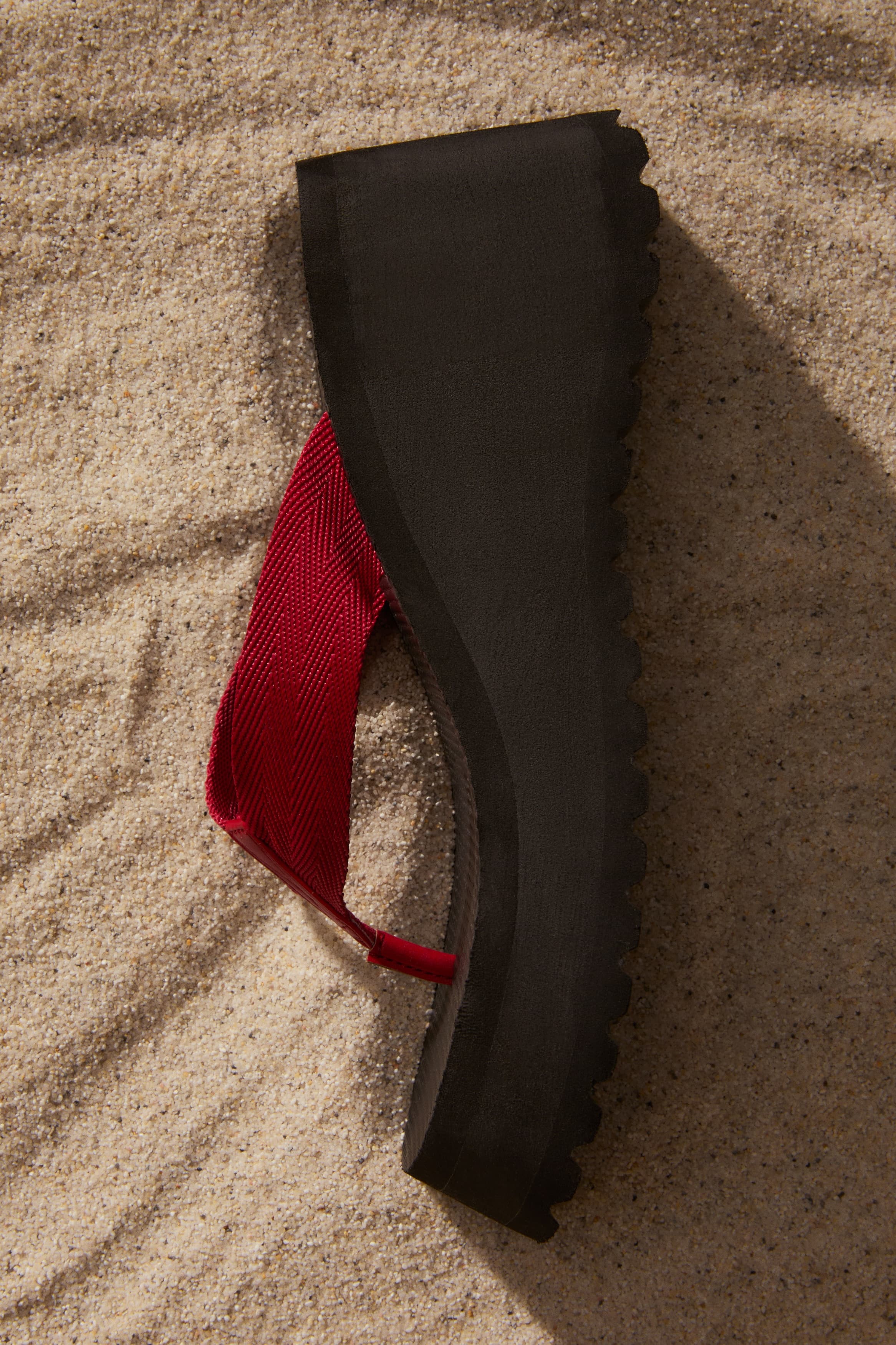 Teenslippers met sleehak