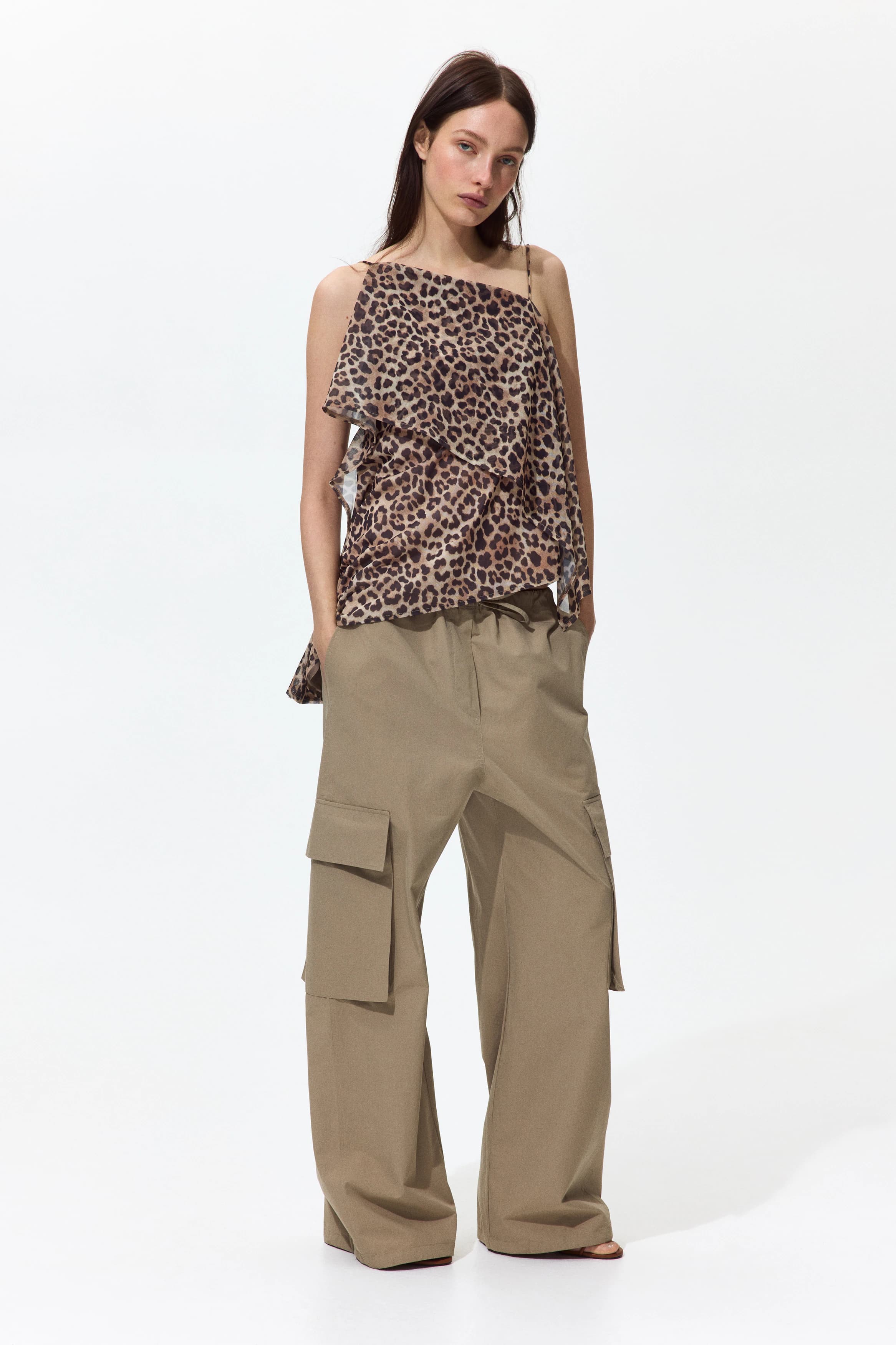 Asymmetrische top van mesh