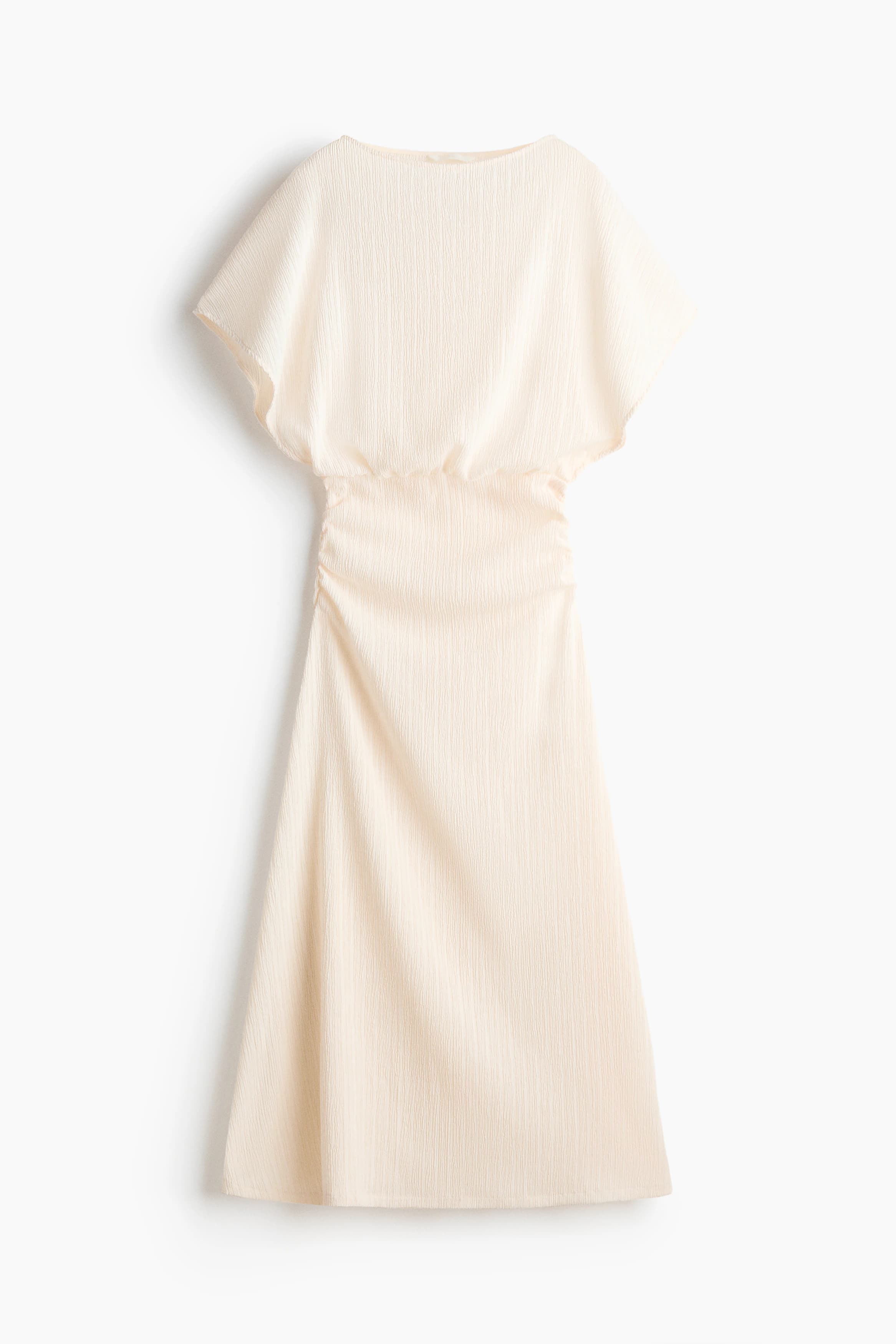 Gedrapeerde maxi-jurk