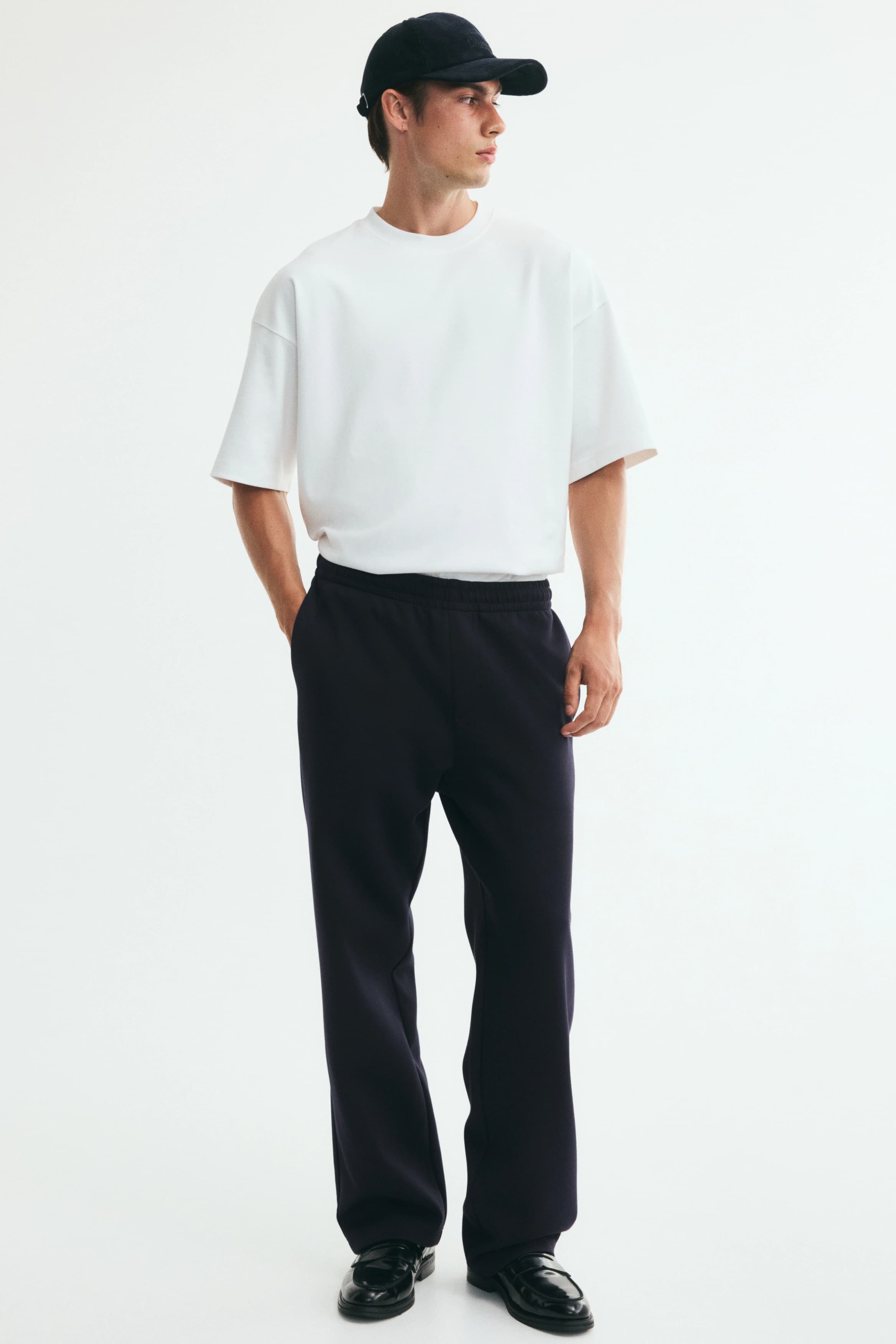 Sweatpants van interlocktricot - Relaxed Fit