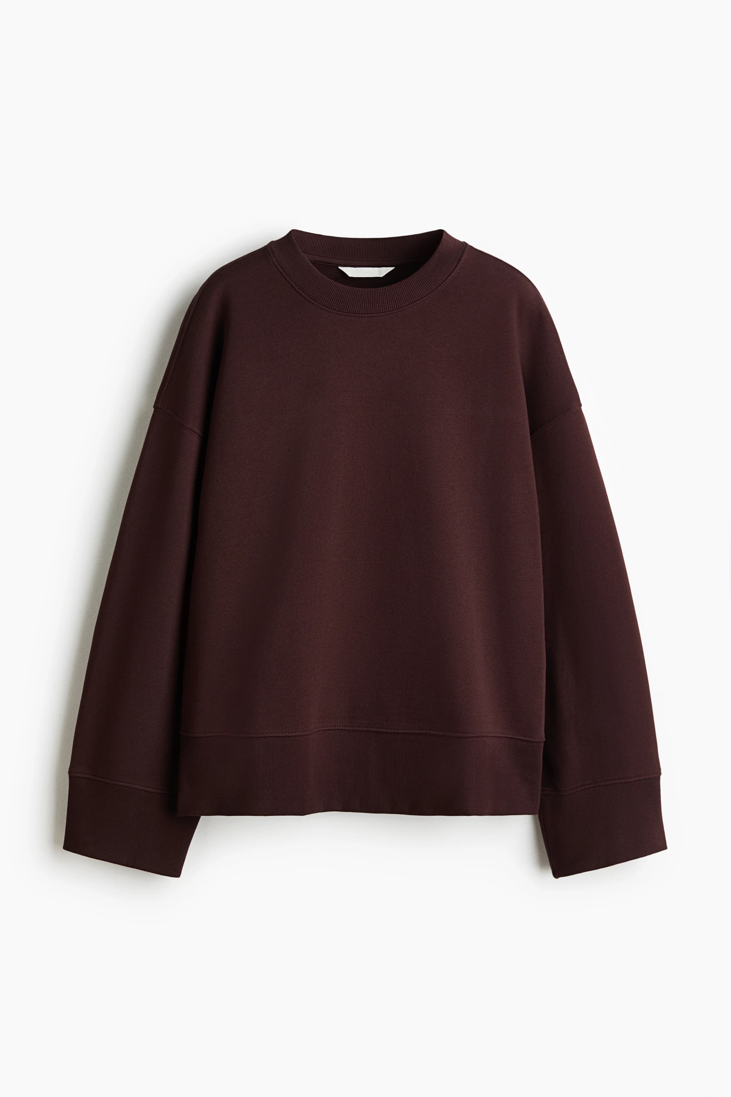 Oversized katoenen sweater