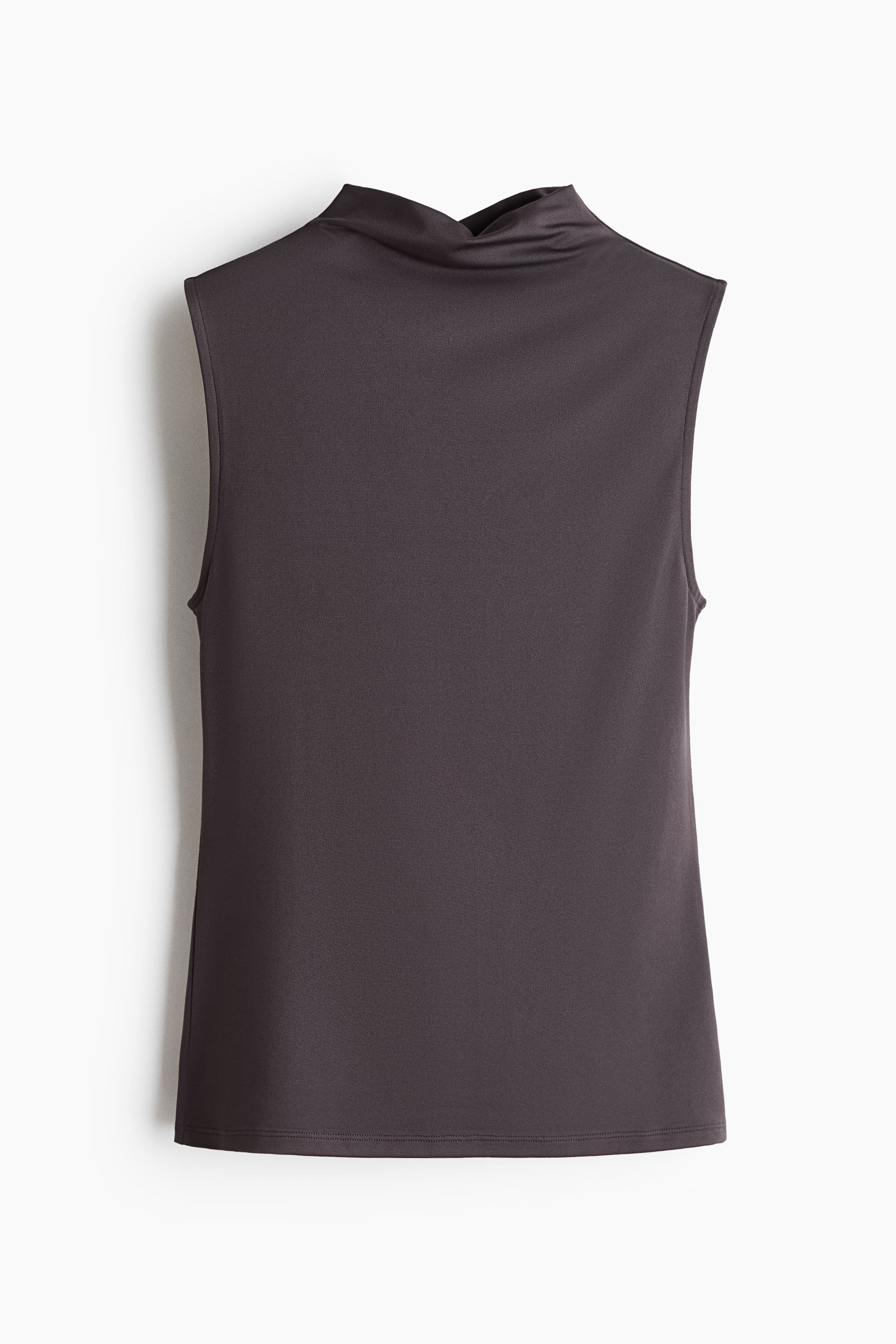 Top van microvezel met turtleneck