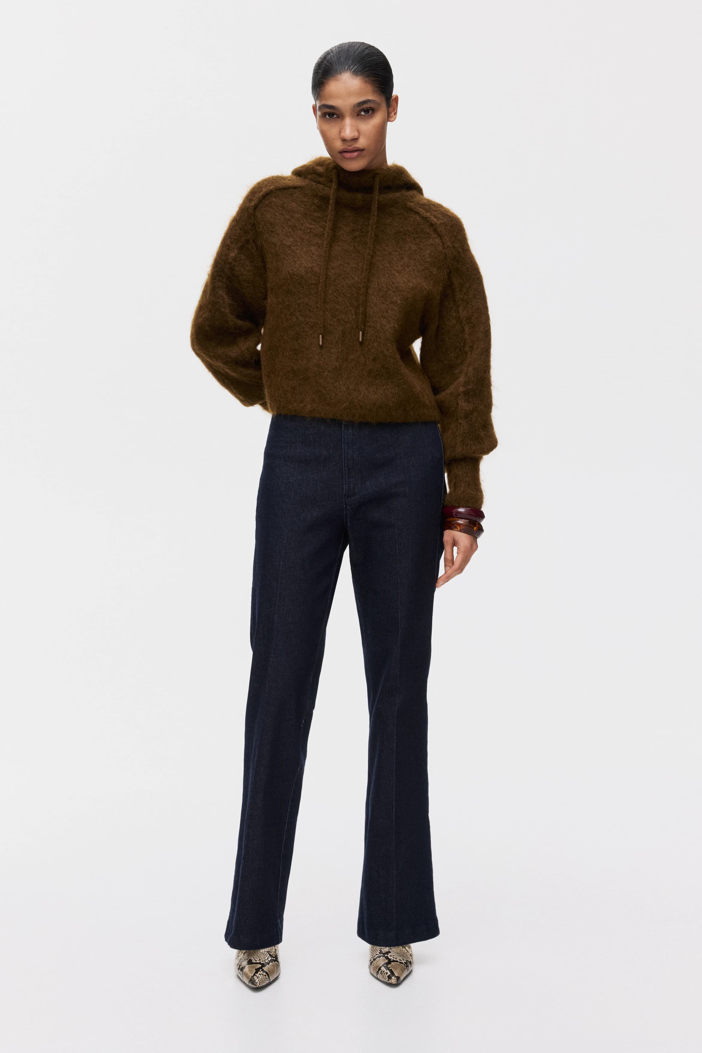 Flared High Jeans