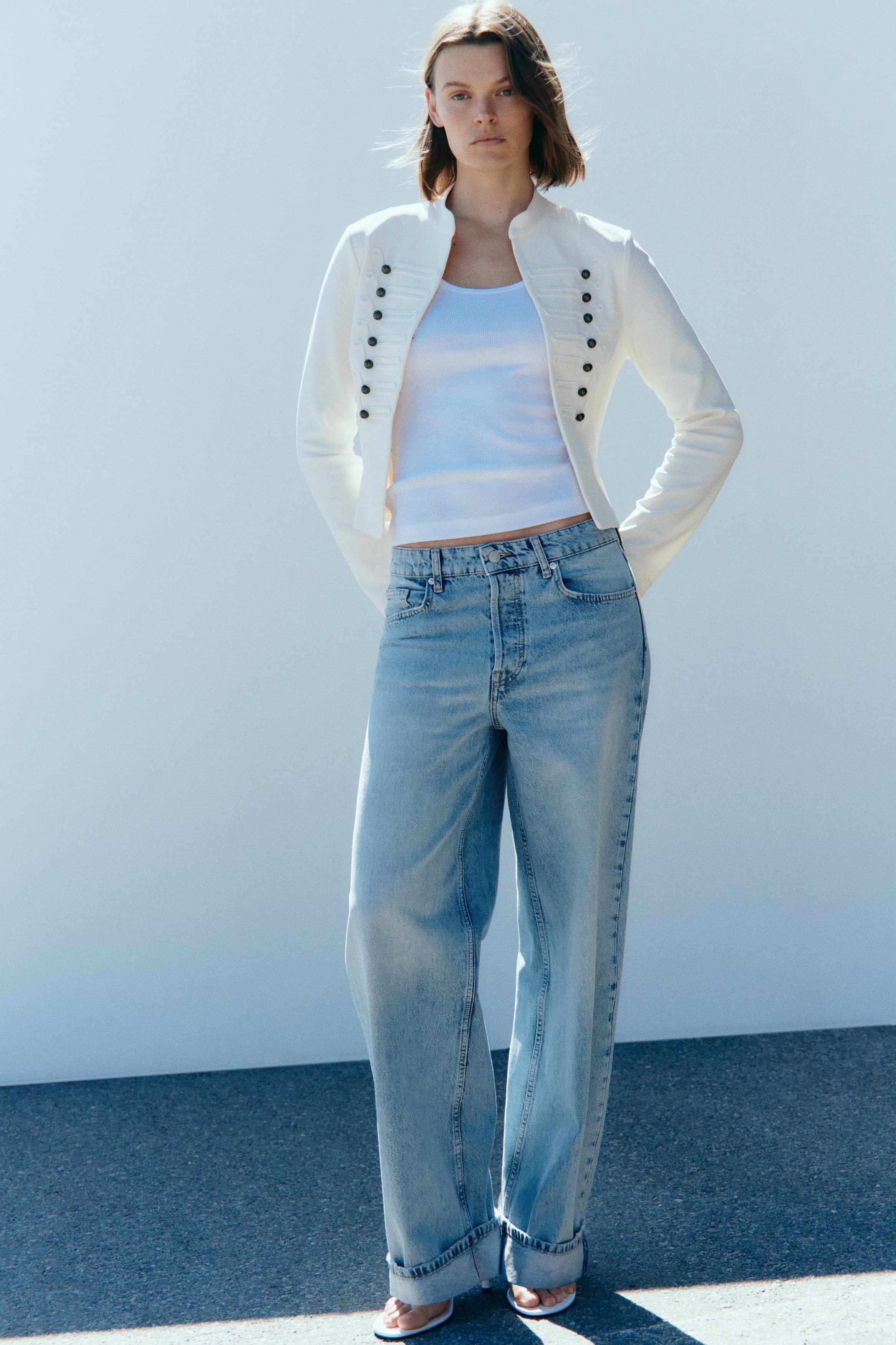 Baggy Regular Waist Jeans