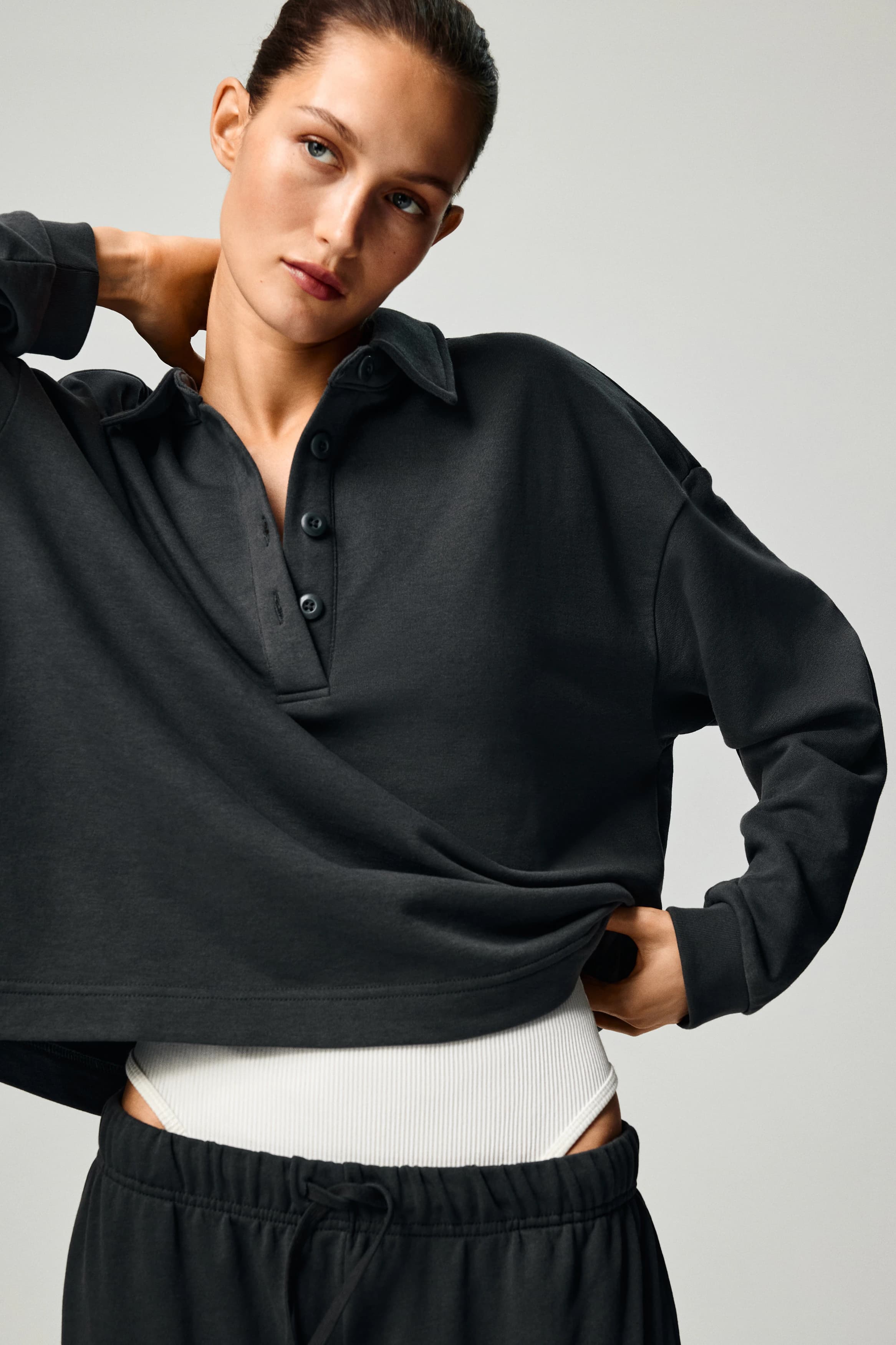 Sweater met kraag