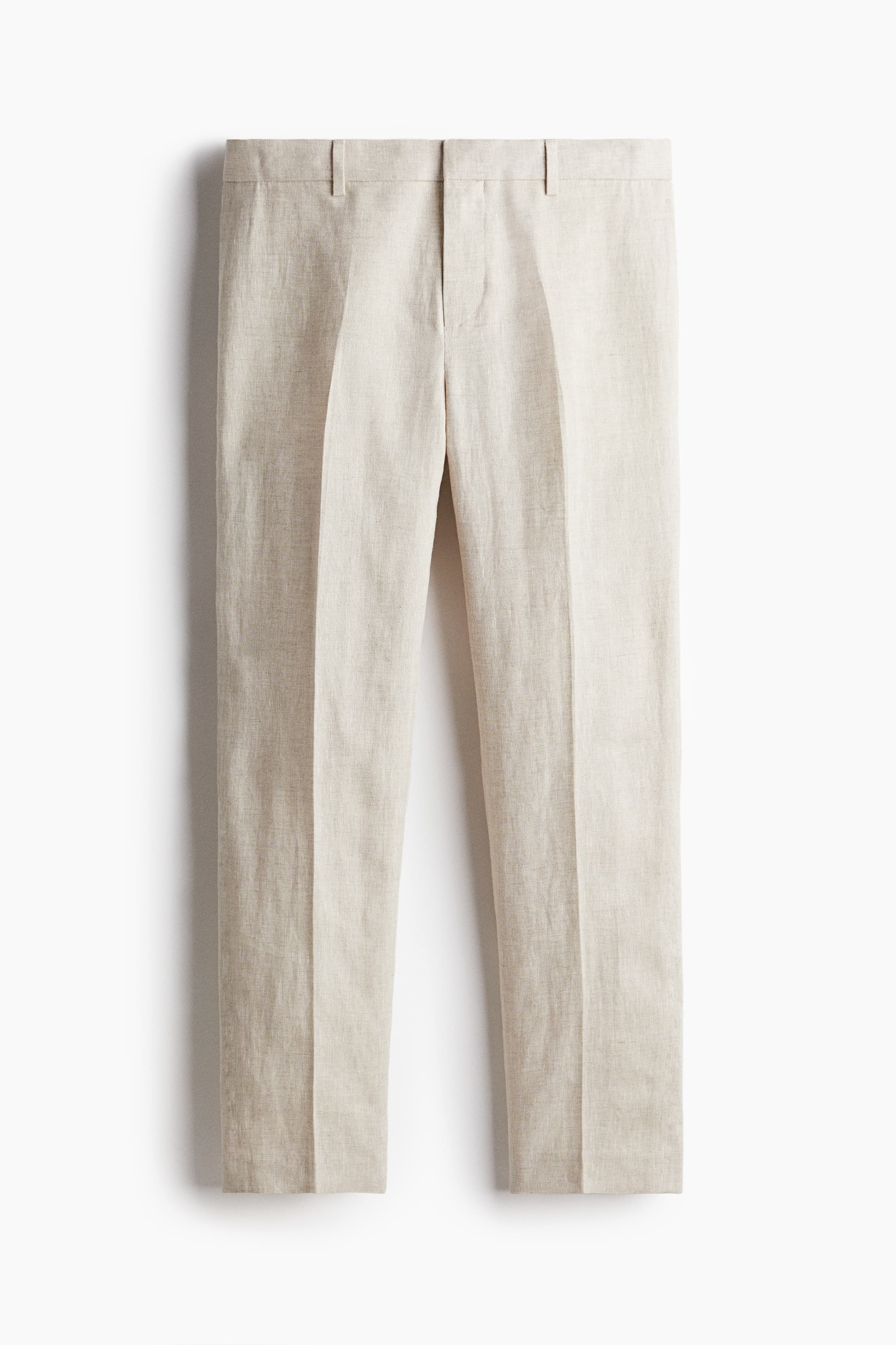 Linnen kostuumpantalon – Slim Fit
