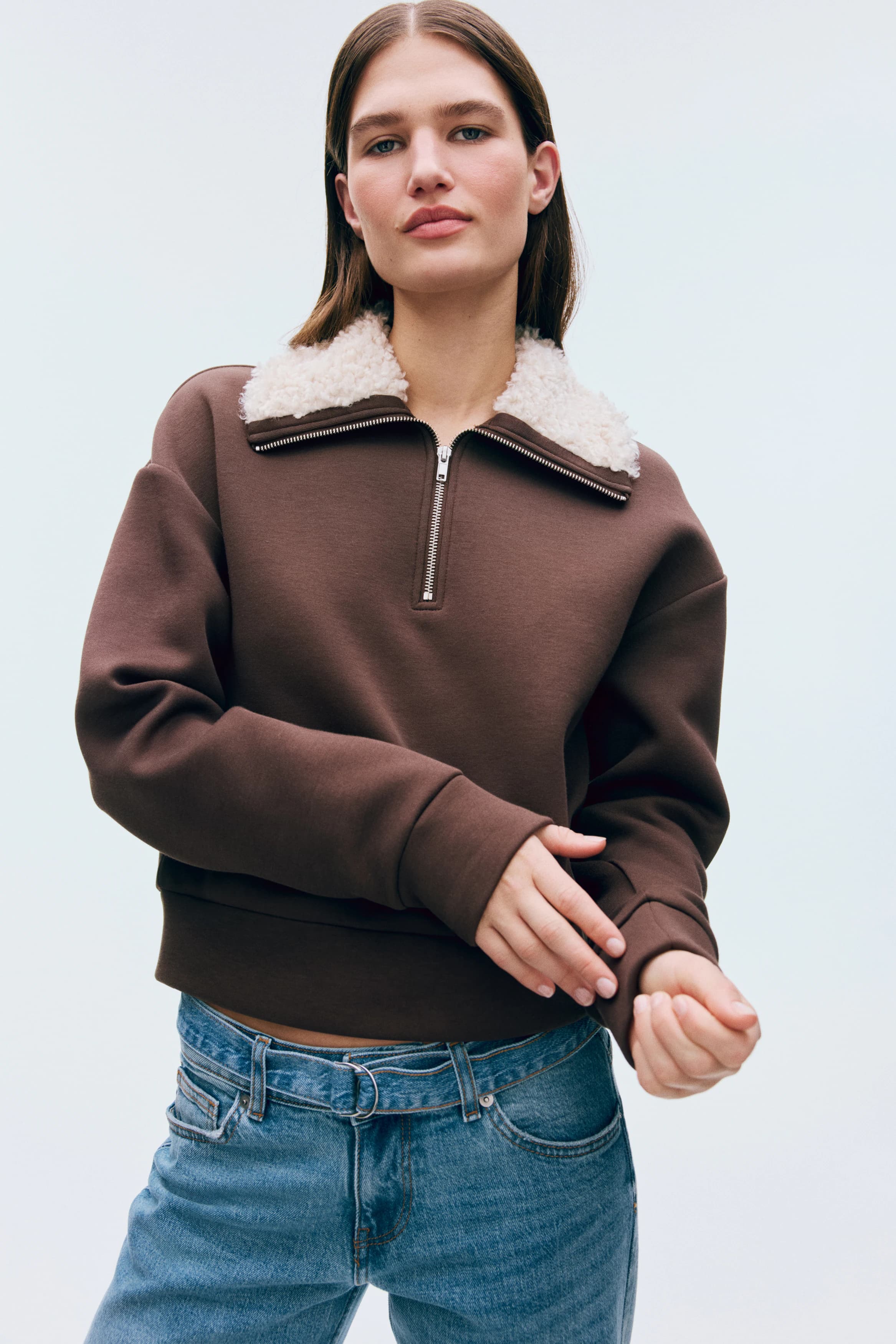 Ziptop-sweater van scuba
