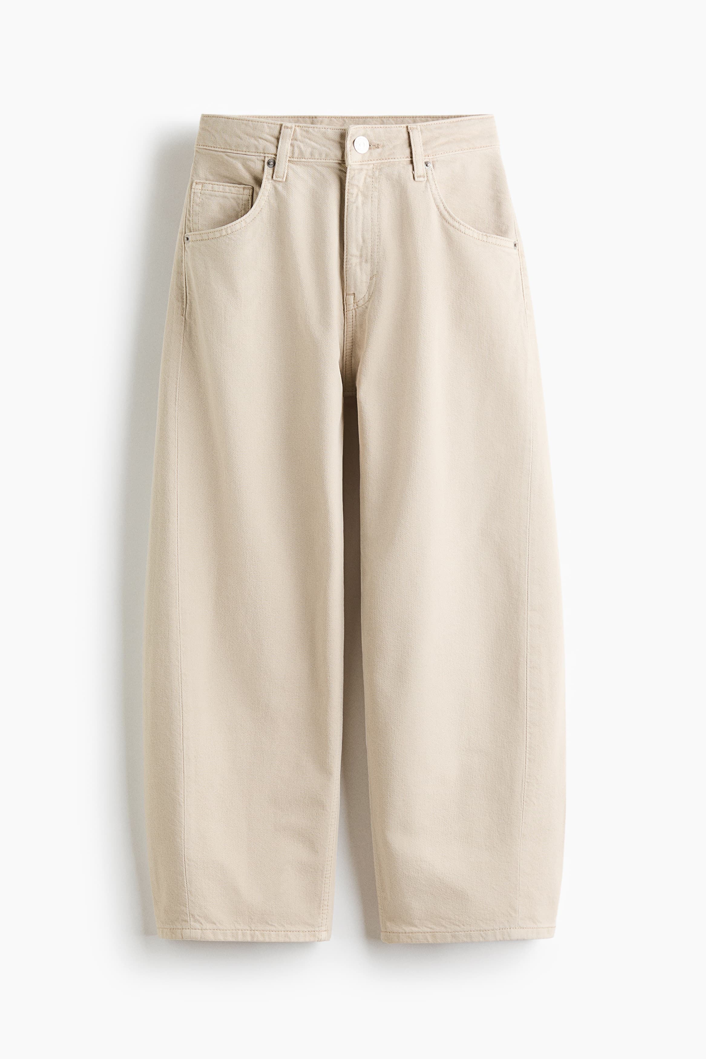 Barrel High Waist Ankle Jeans