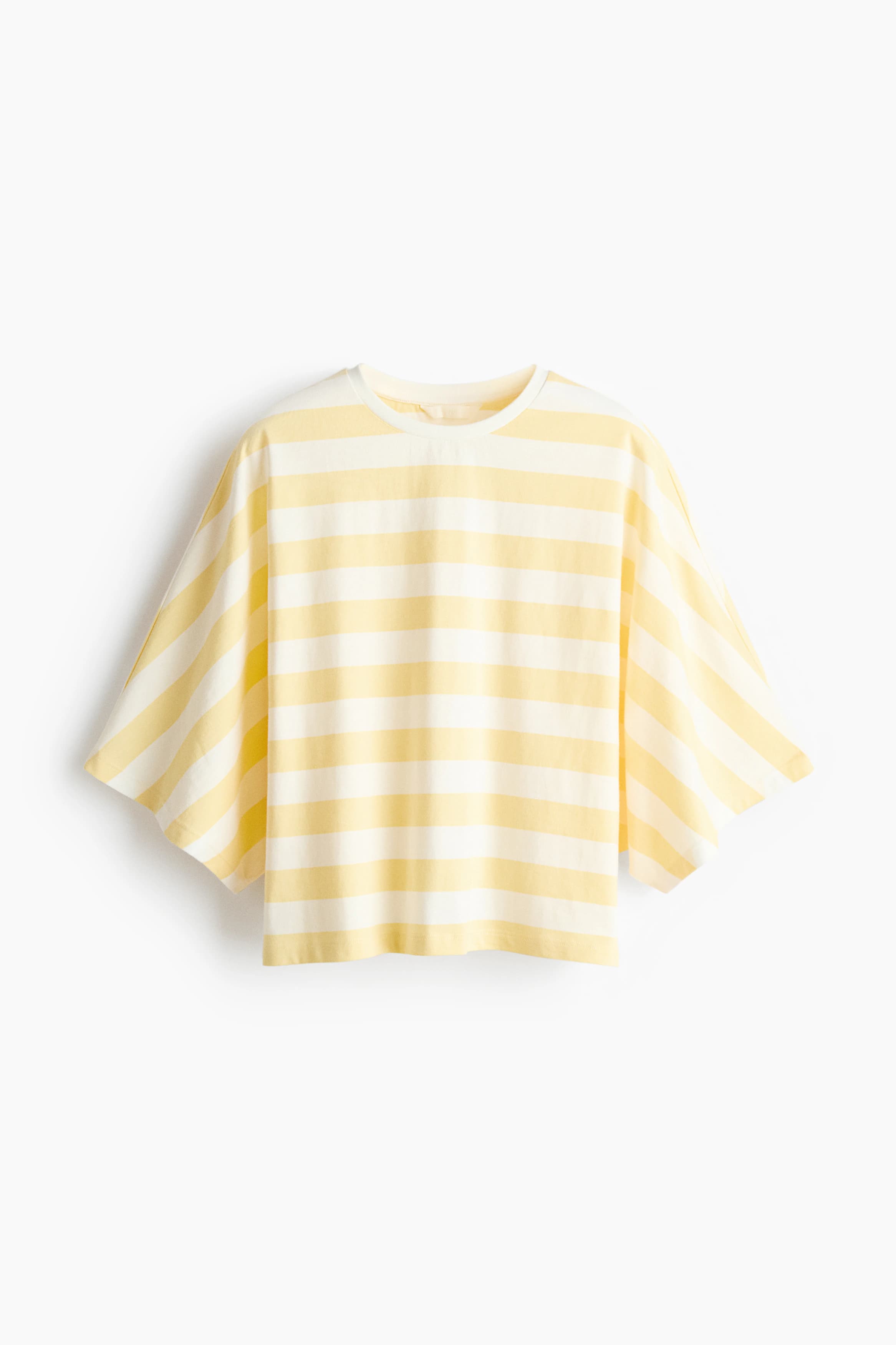 Oversized katoenen top