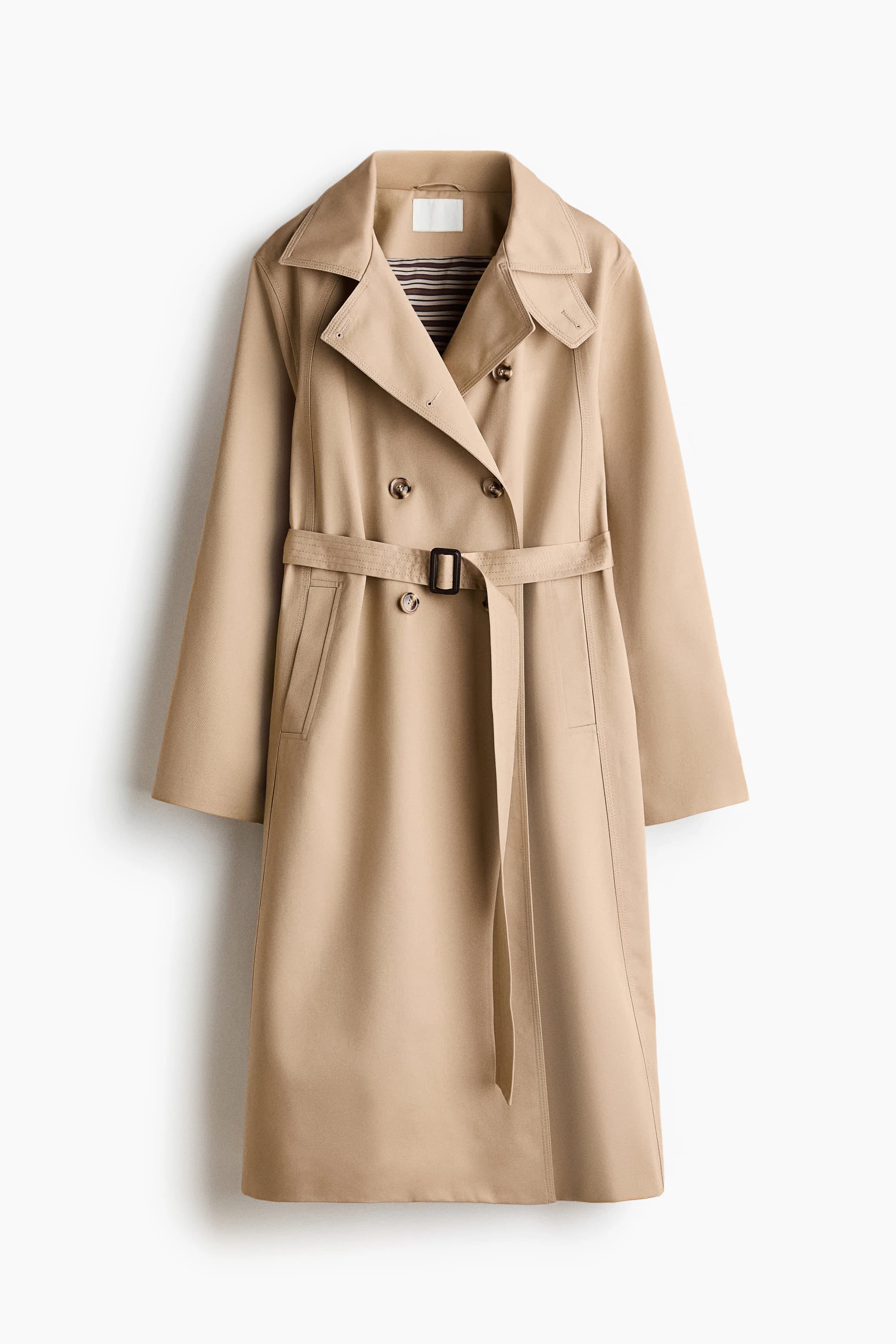 Trenchcoat met tunnelkraag
