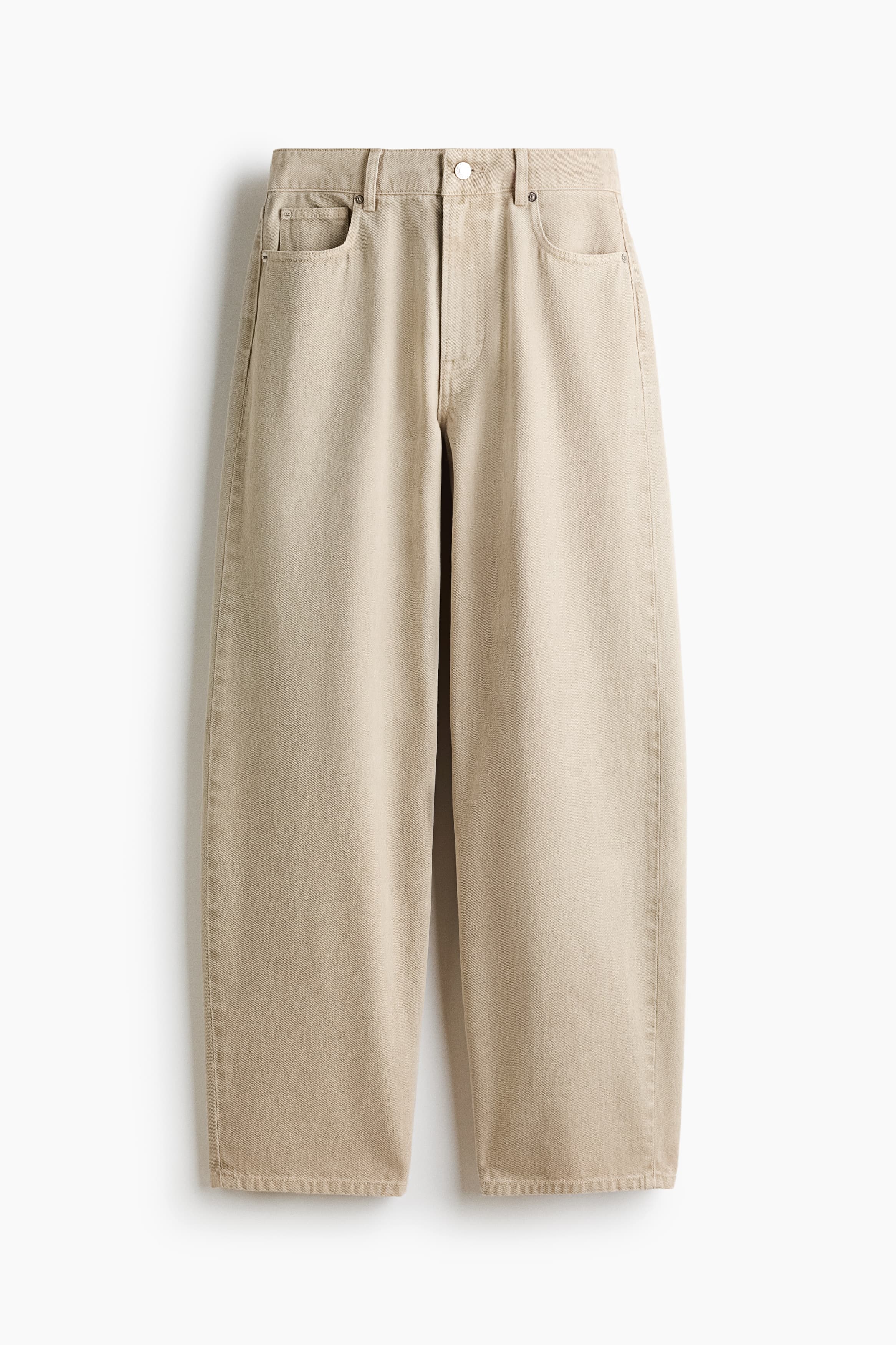 Baggy Barrel Regular Waist Jeans