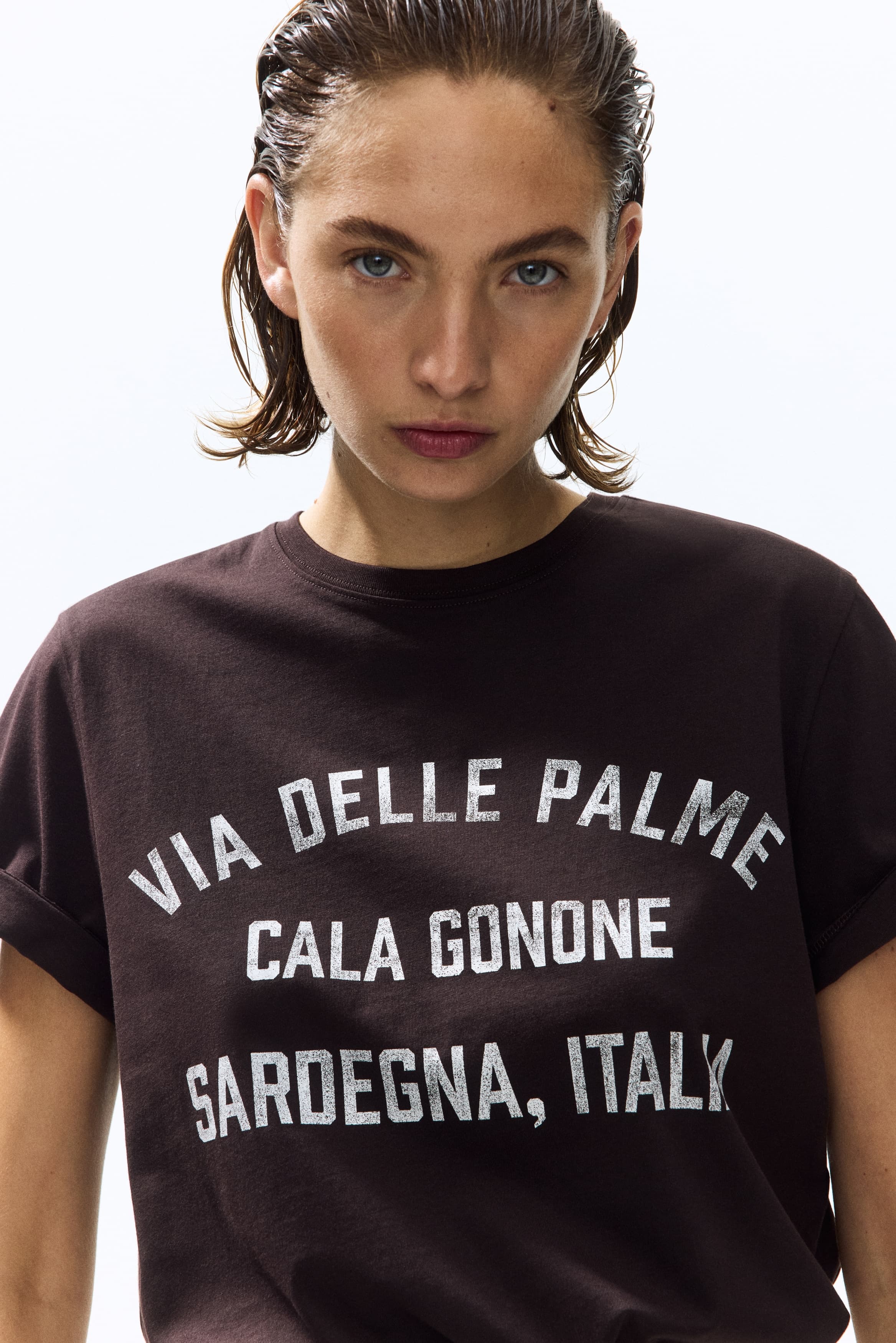 T-shirt met print