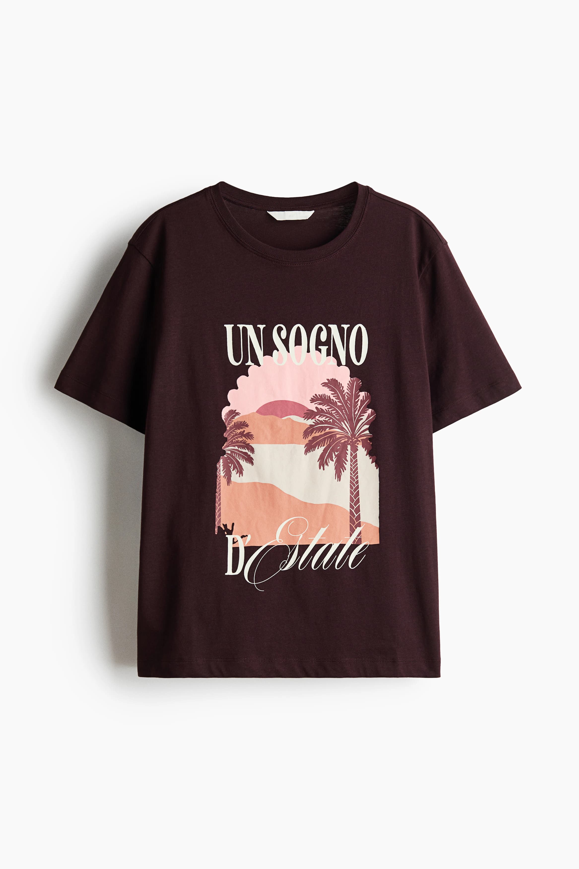 T-shirt met print