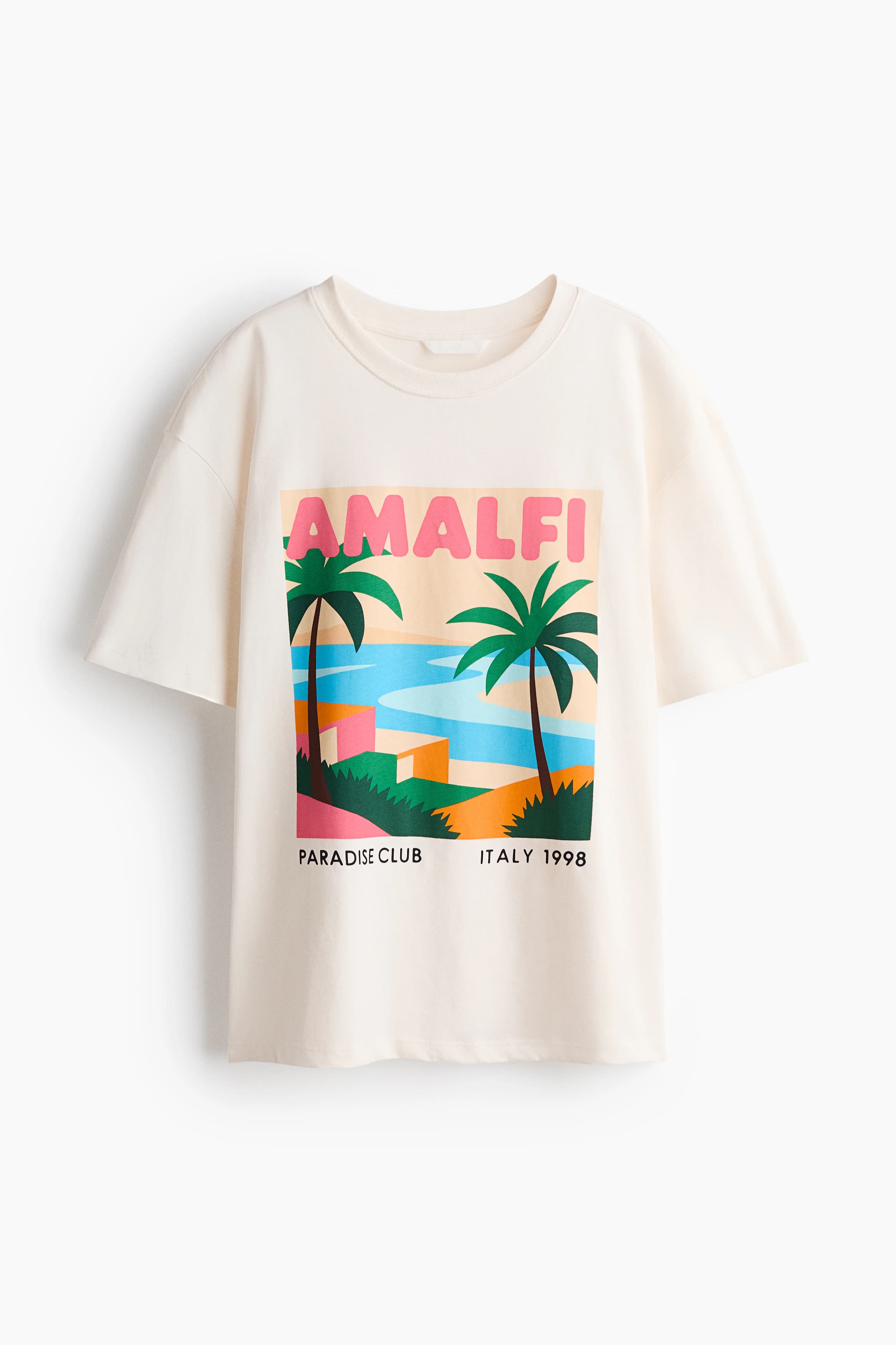 Katoenen T-shirt met print