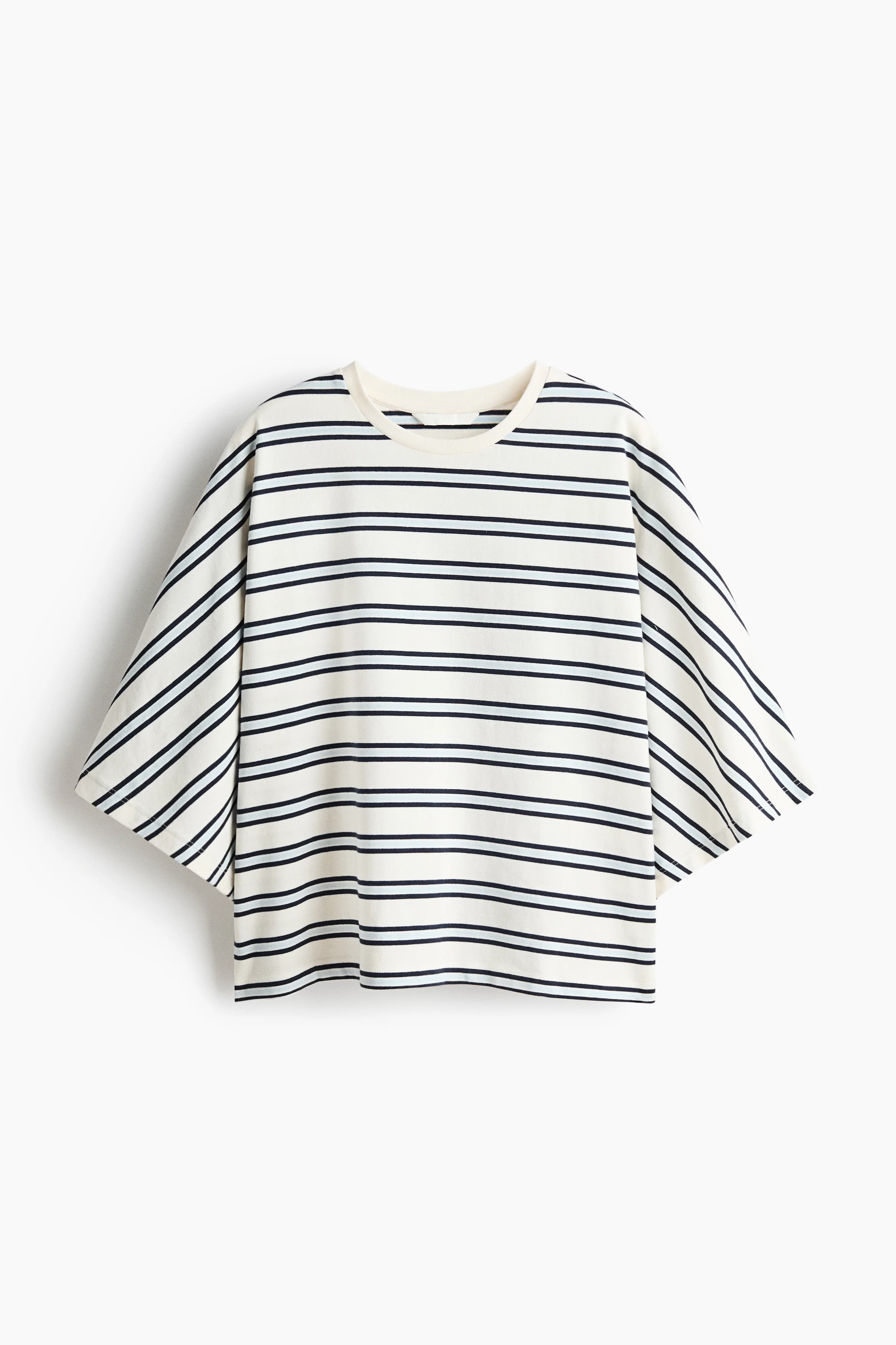 Oversized katoenen top