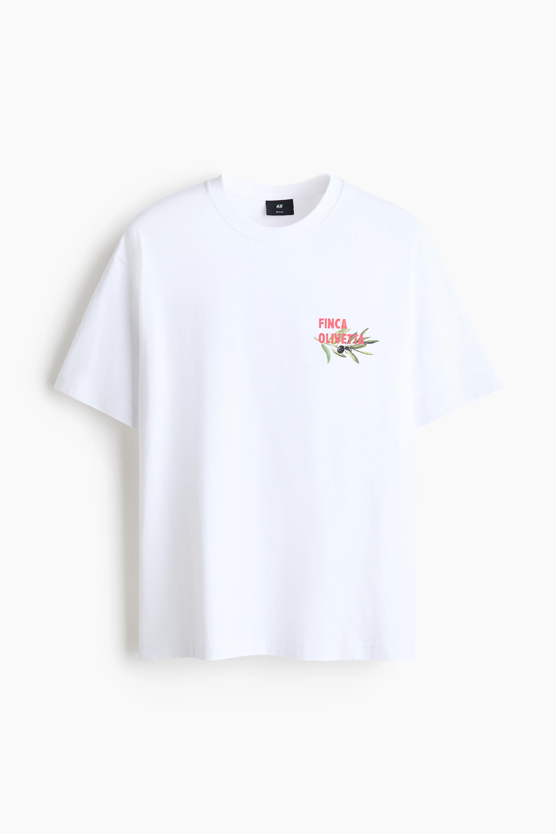 T-shirt met print - Loose Fit