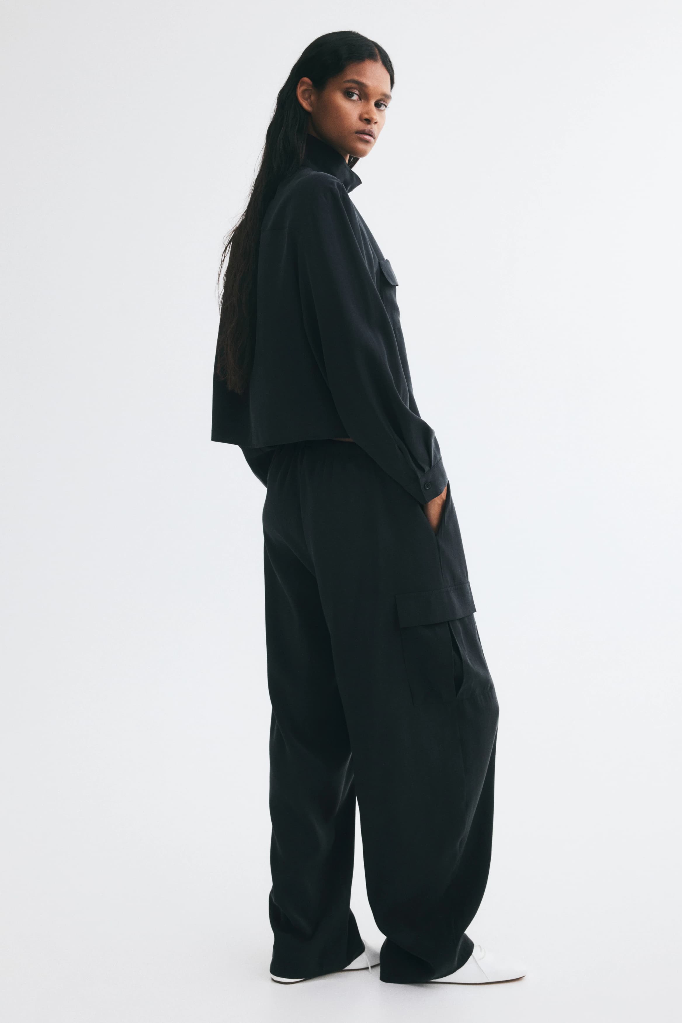 Pull-on broek van viscosemix