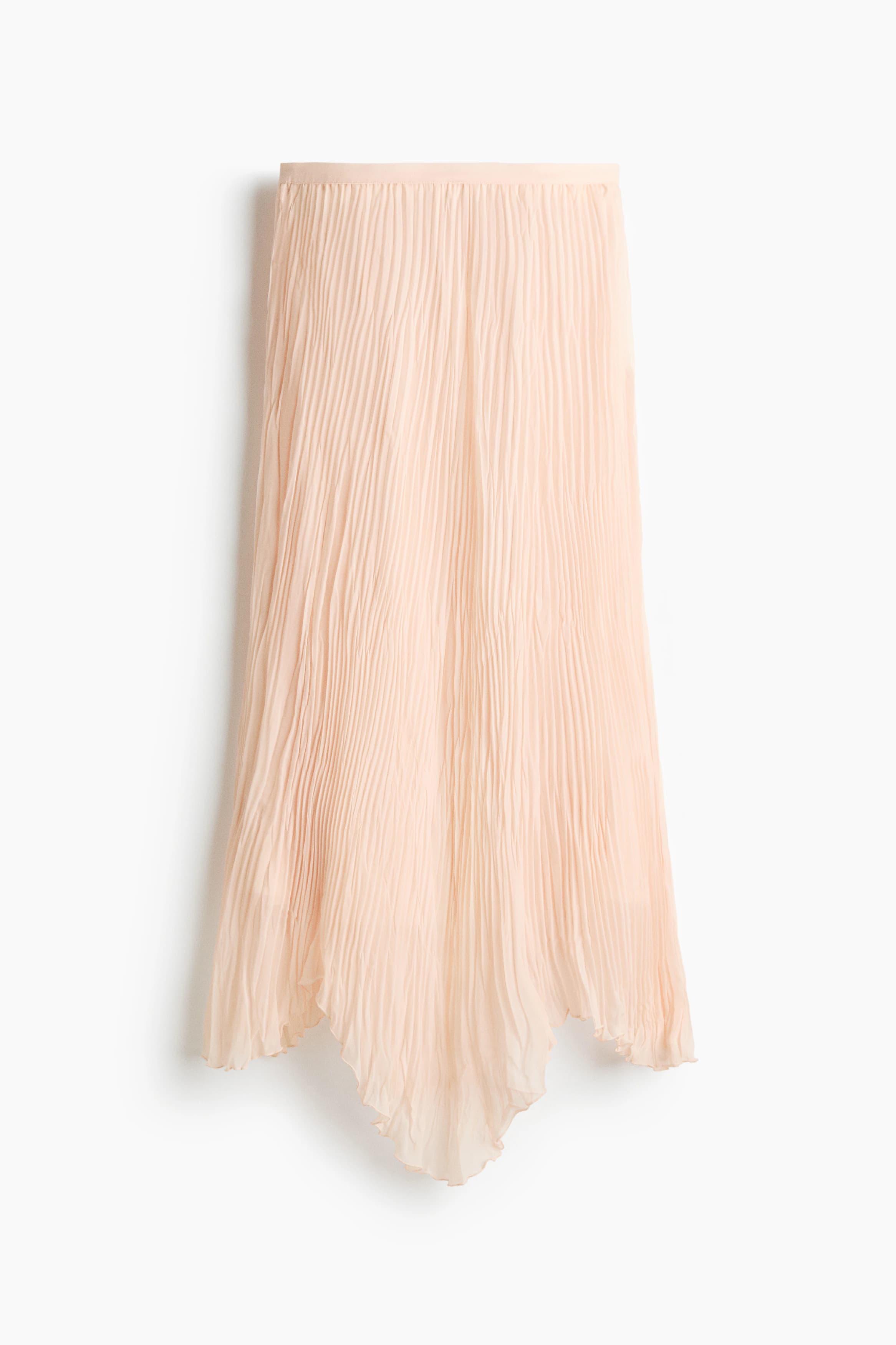 Geplisseerde handkerchief-rok