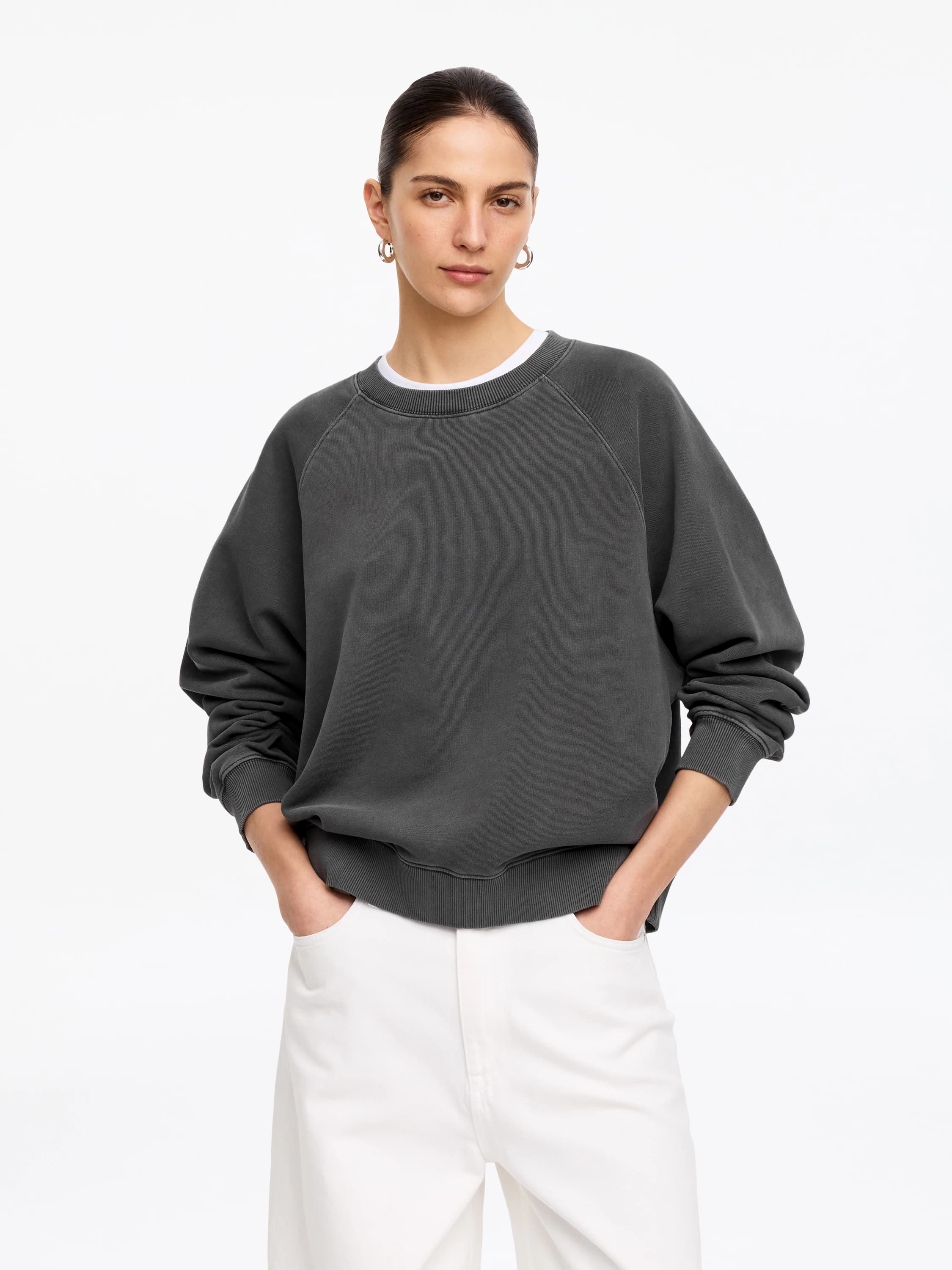 Terry sweatshirt