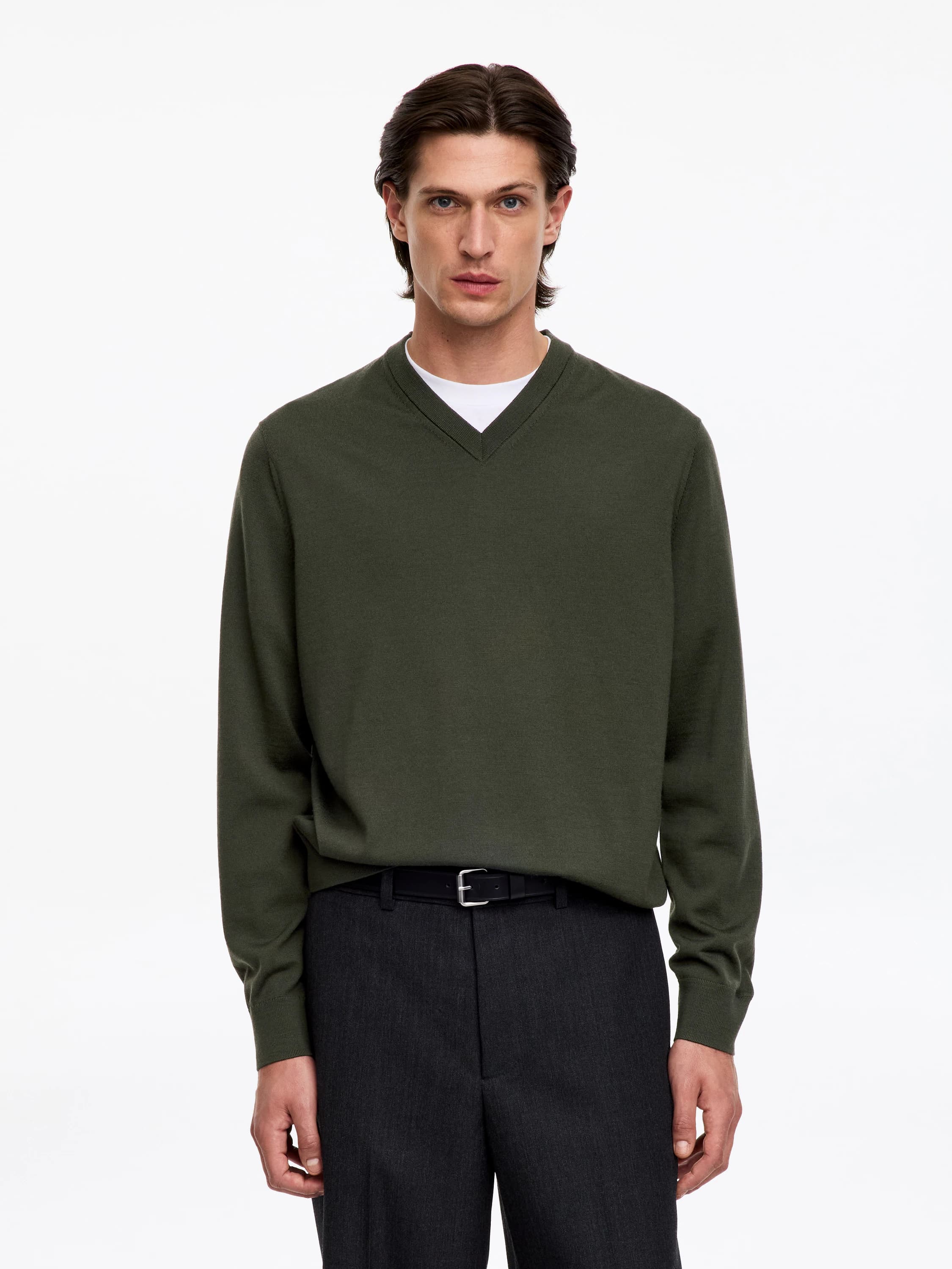 Merino V-Neck Jumper