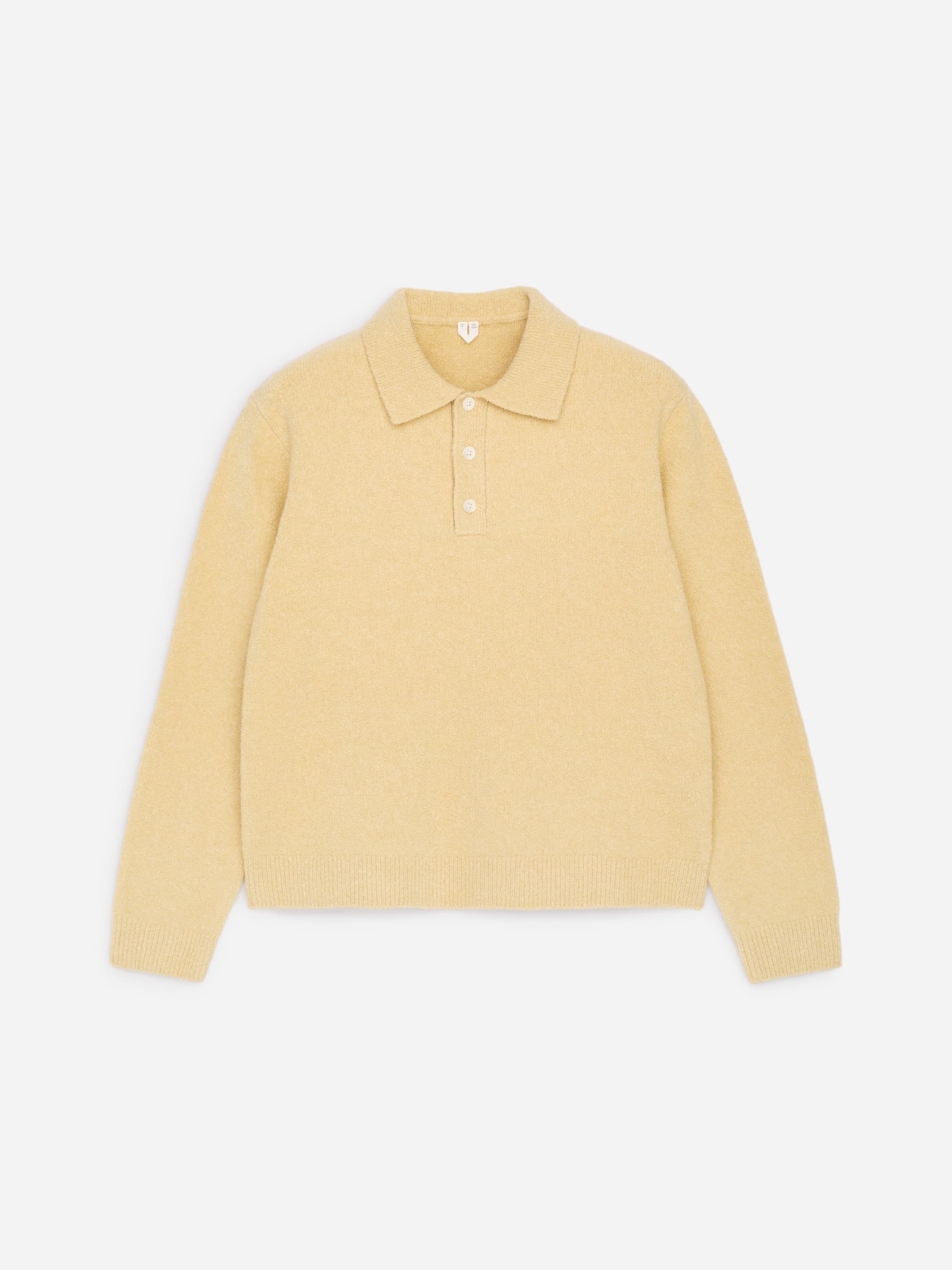 Gebreid poloshirt van een katoenmix