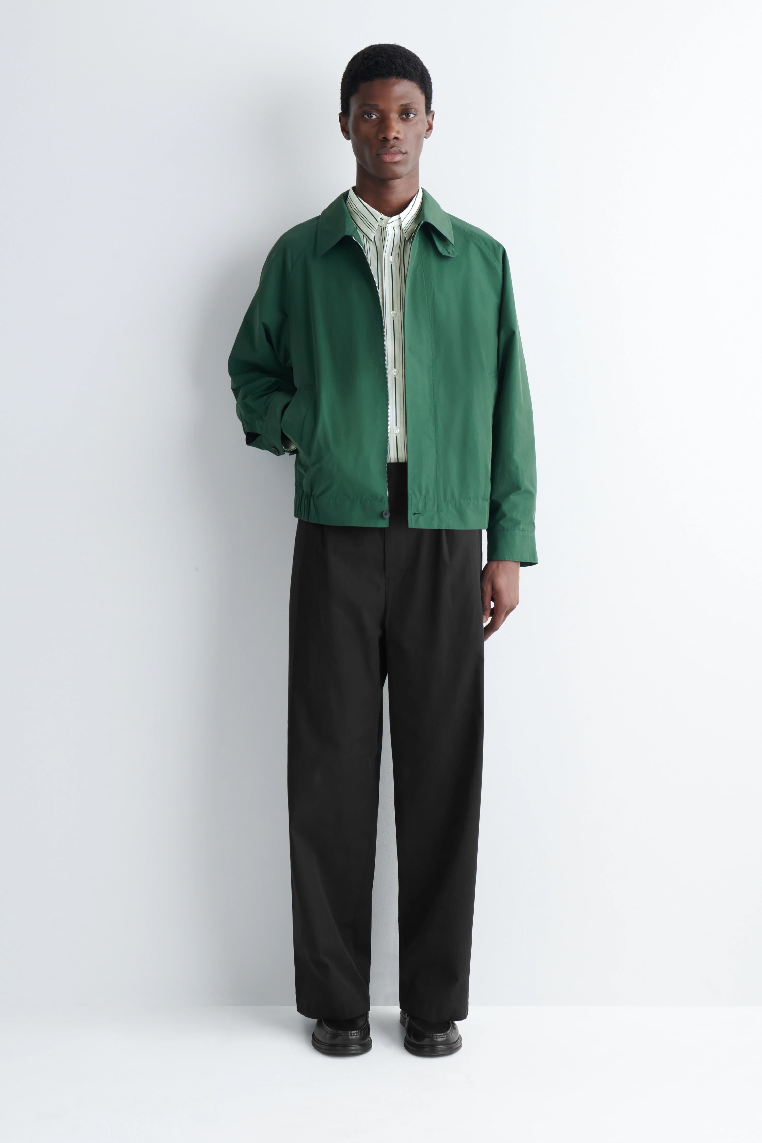 Katoen-nylon Harringtonjack