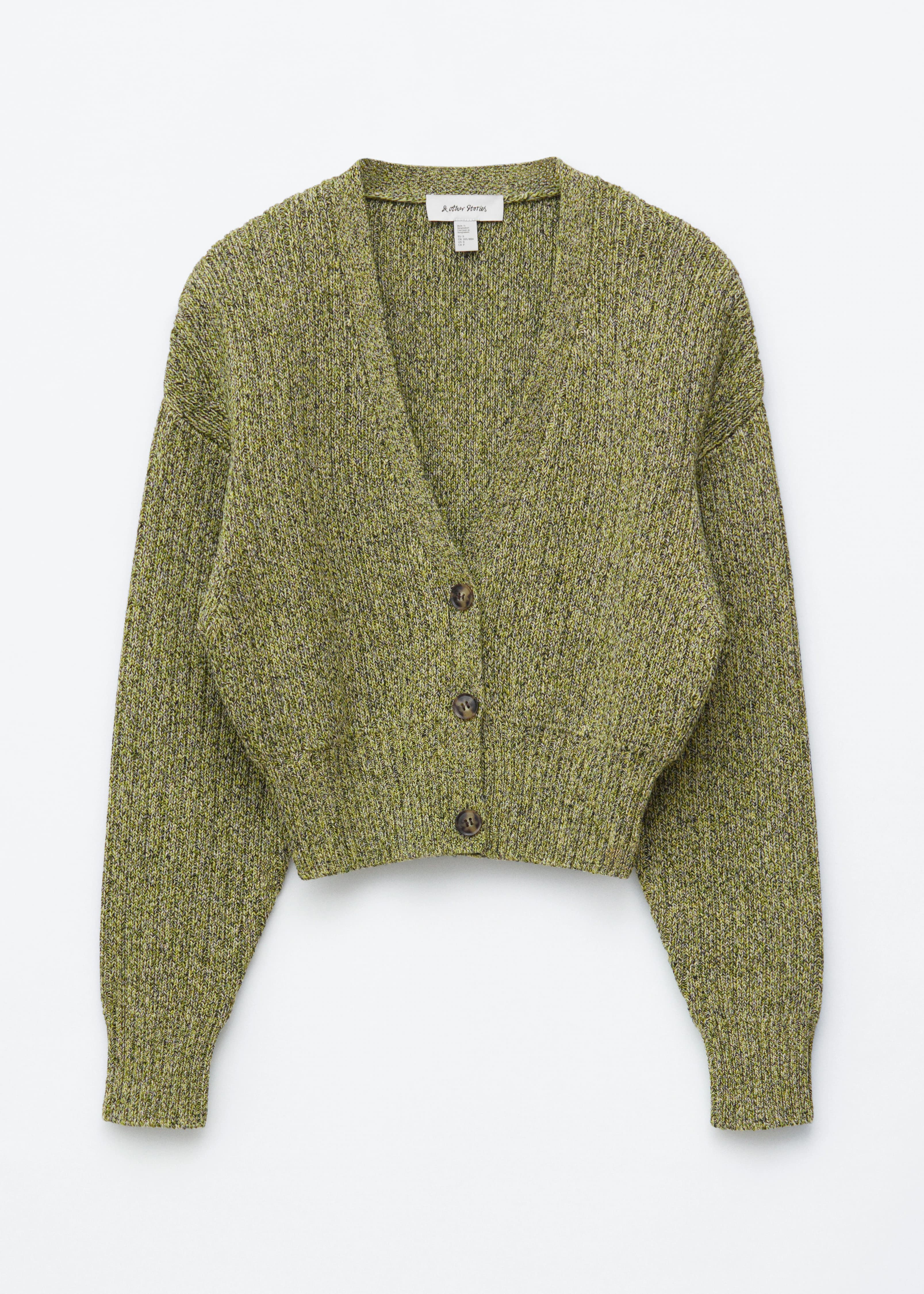 Ribgebreid katoenen vest