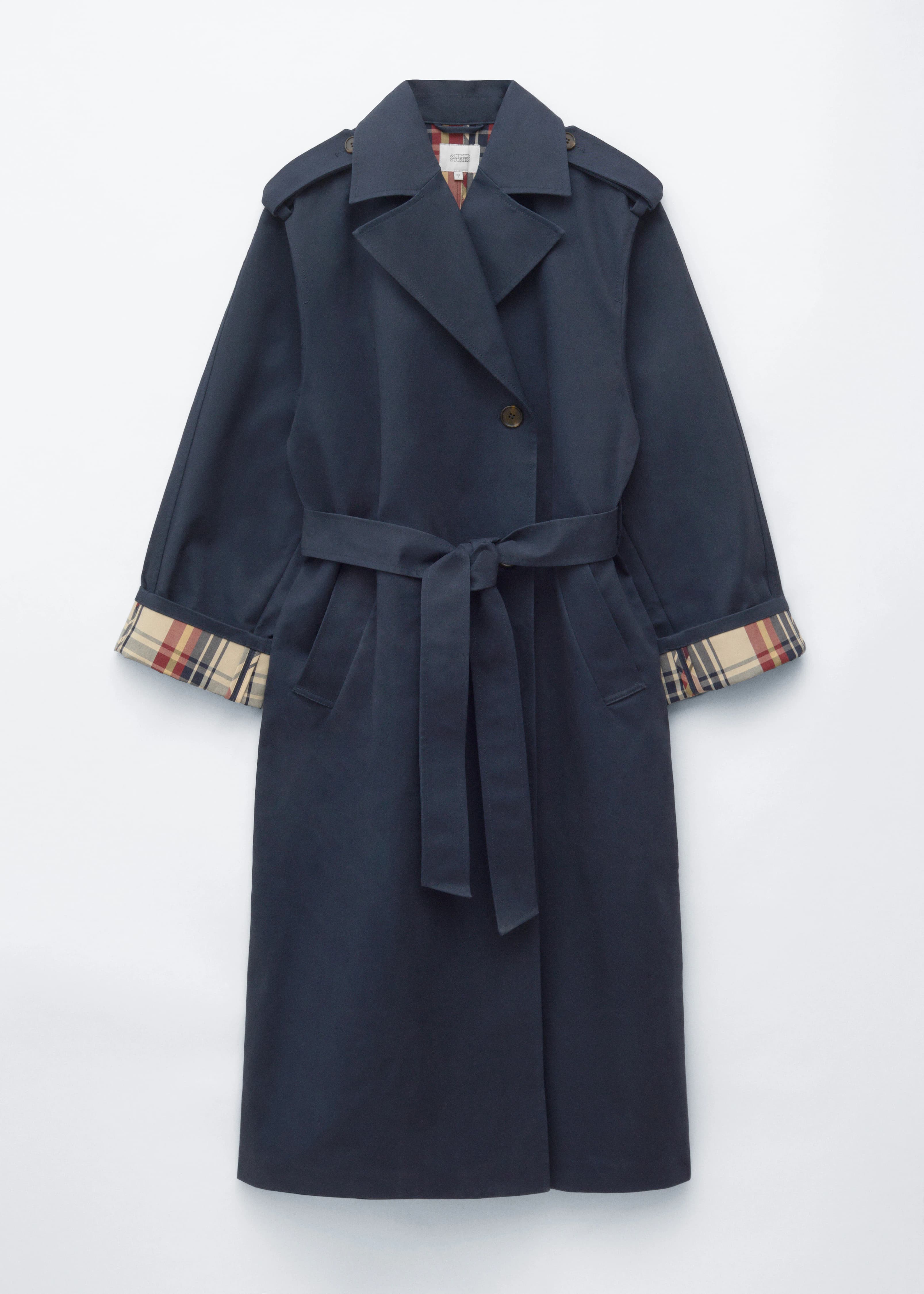 Trenchcoat met ceintuur