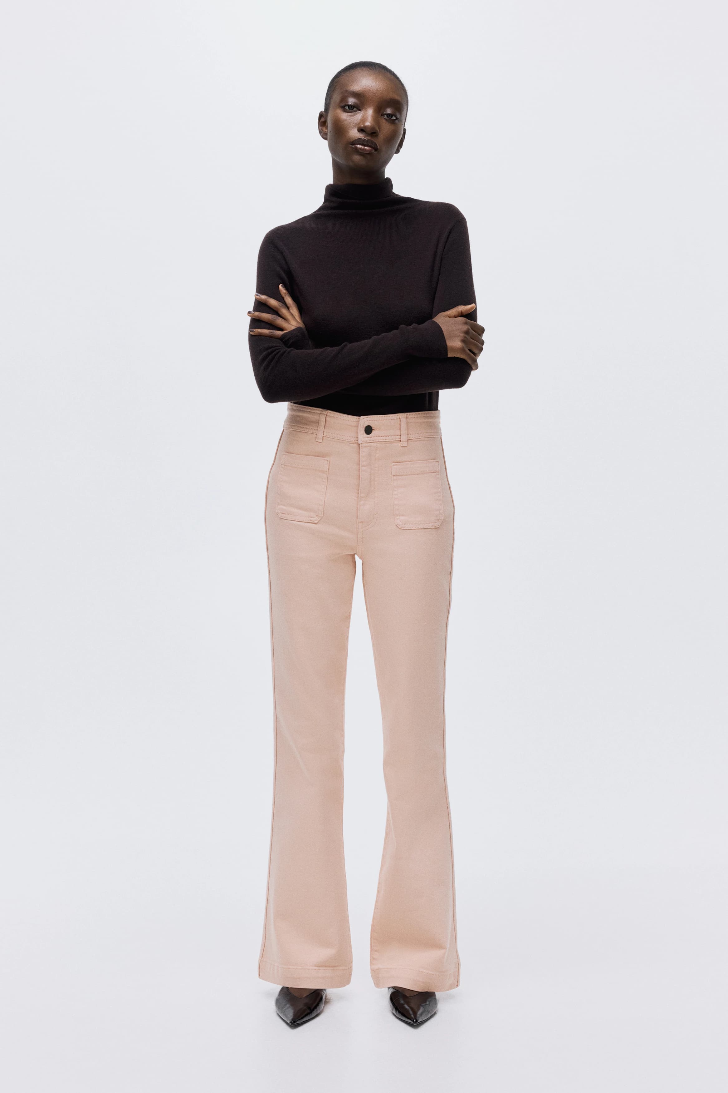Flared High Jeans