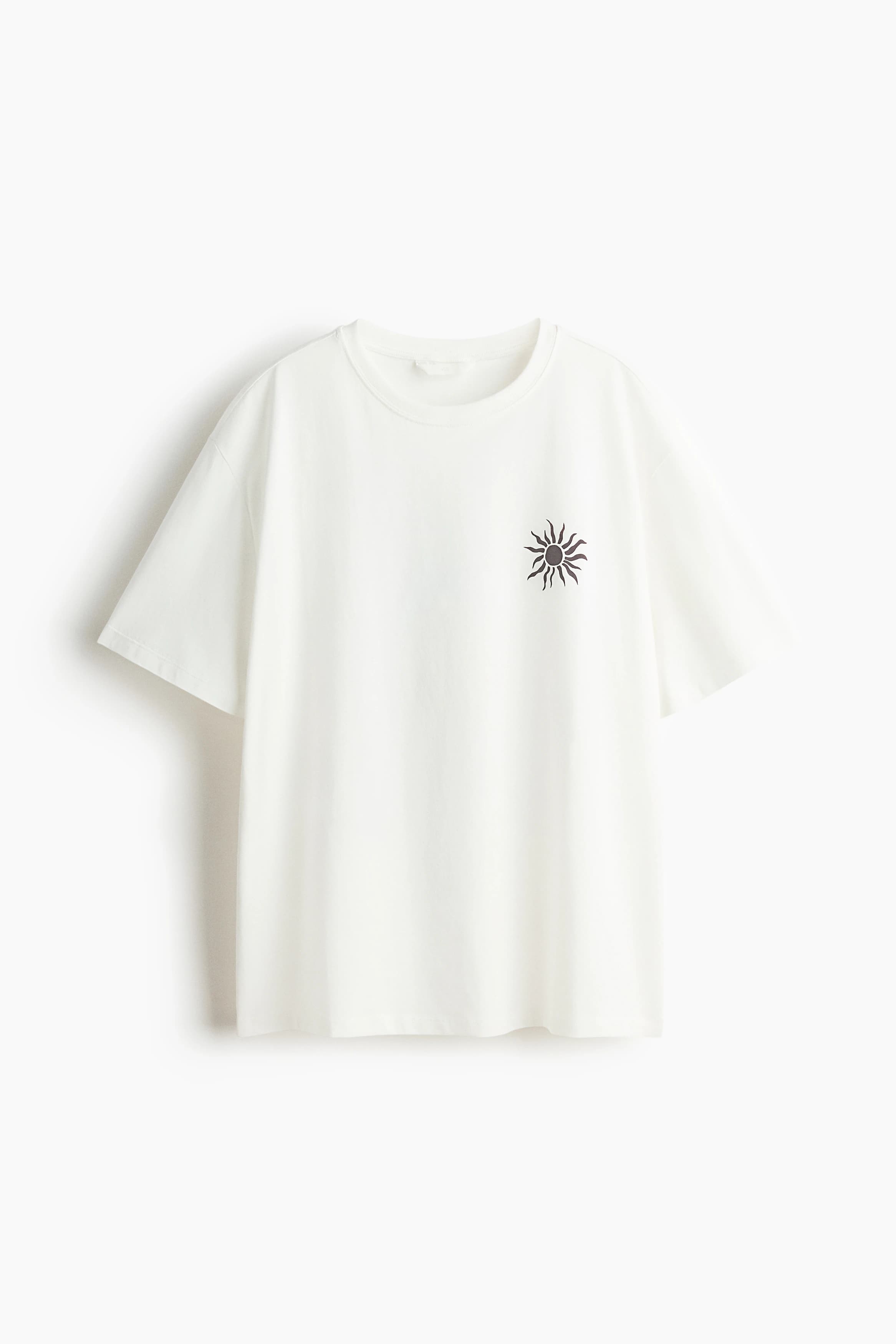 Oversized T-shirt met print