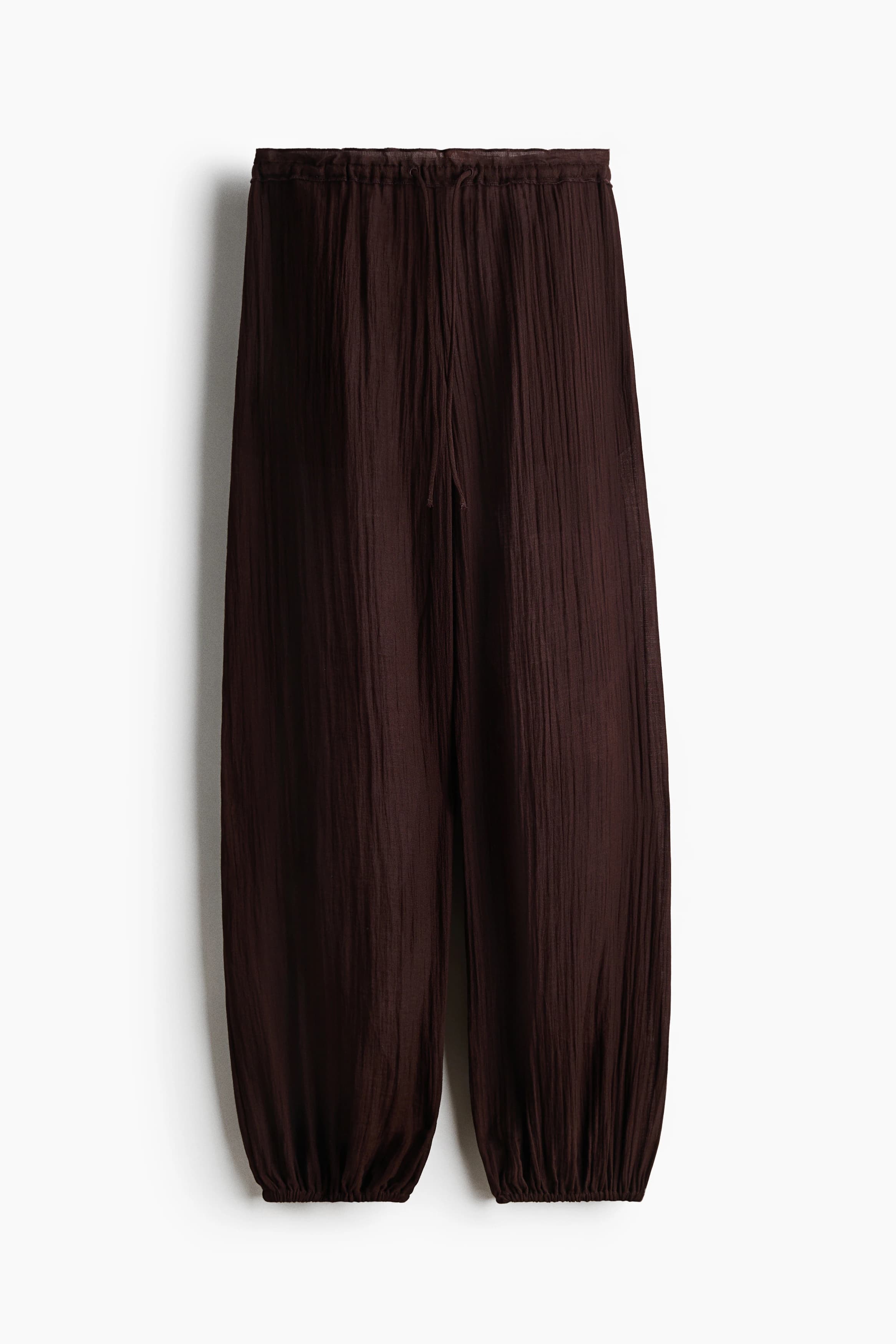 Drawstringbroek met ballonpijpen