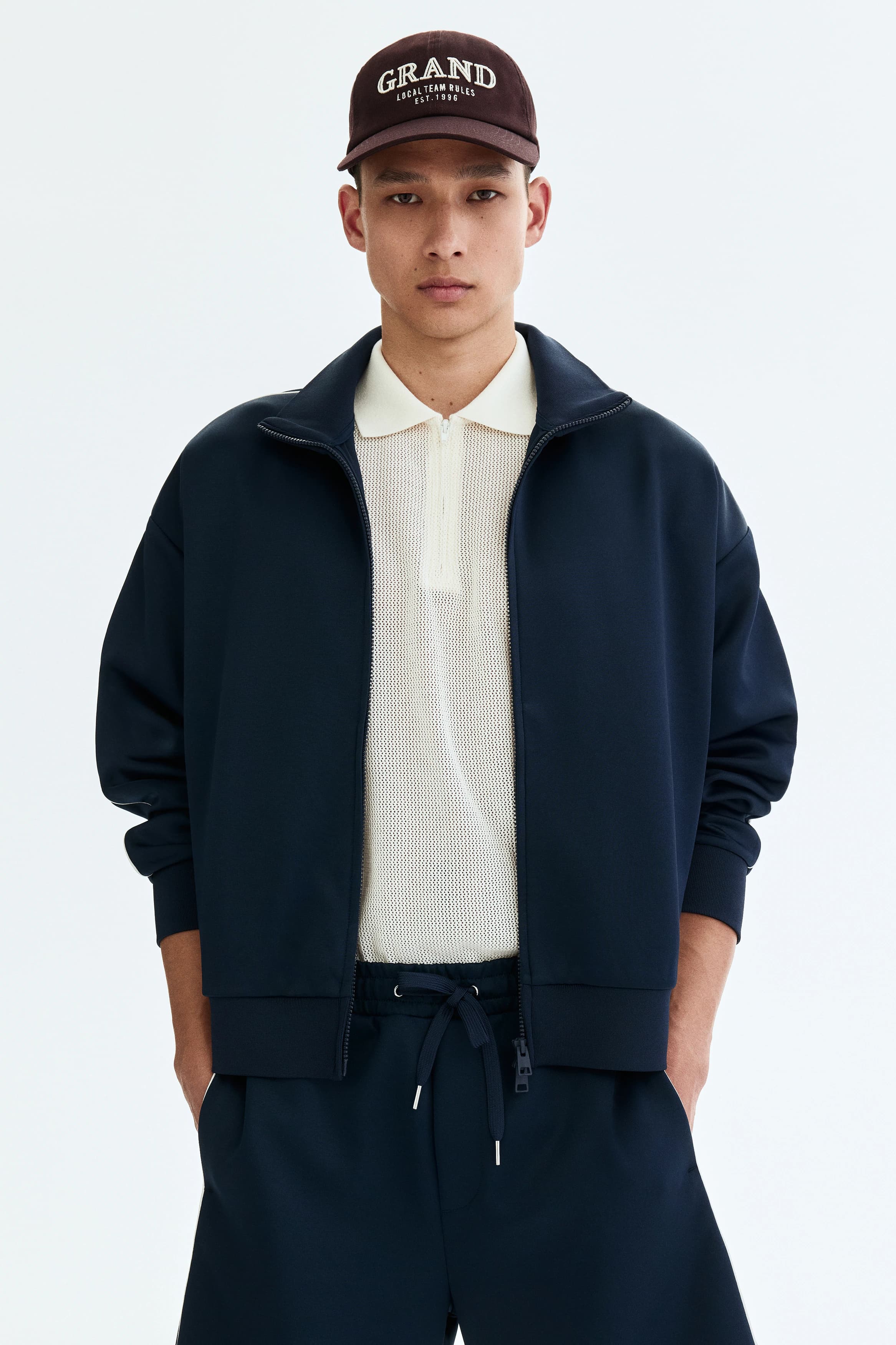 Trackjacket van scuba - Relaxed Fit