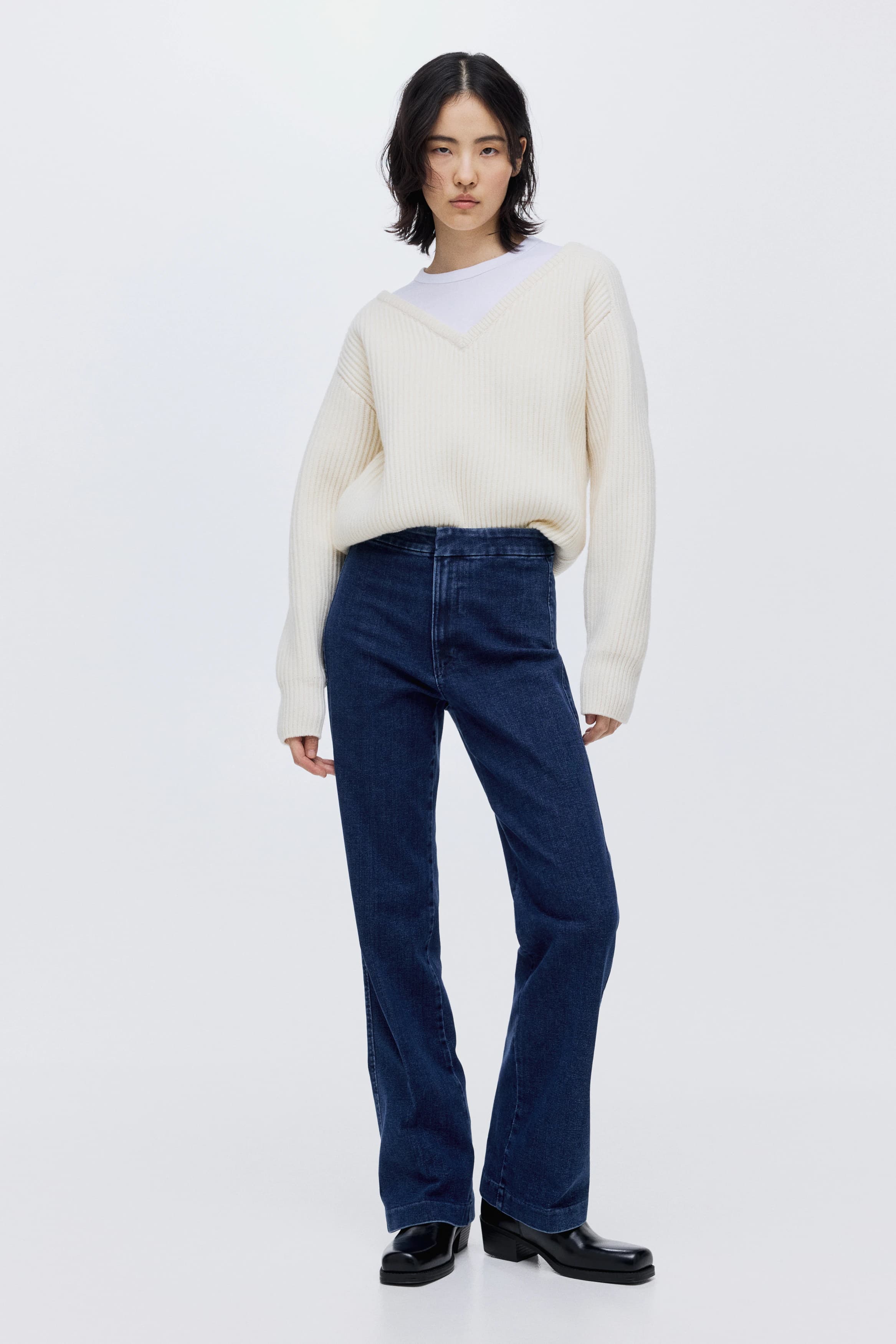 Flared High Jeans