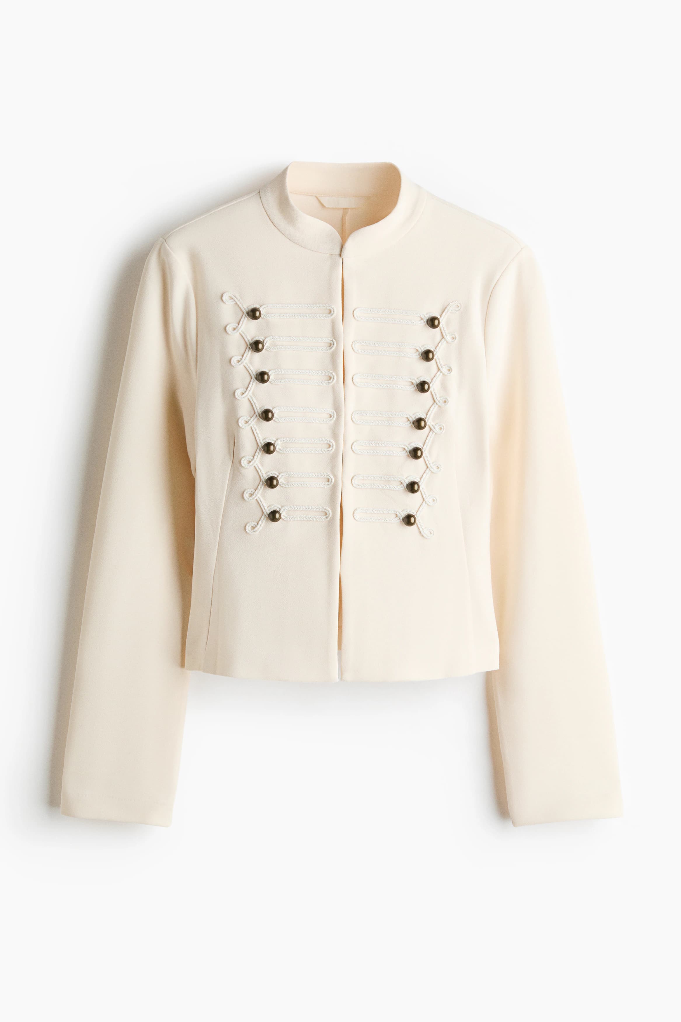 Blazer van licht onregelmatig tricot