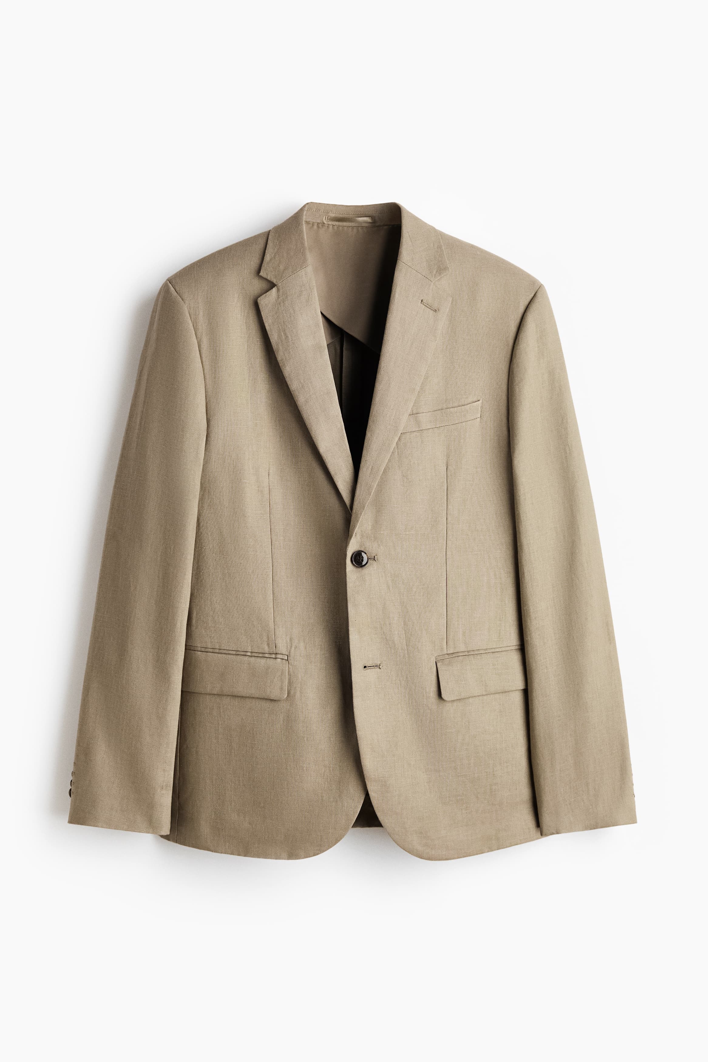 Linnen colbert - Slim Fit