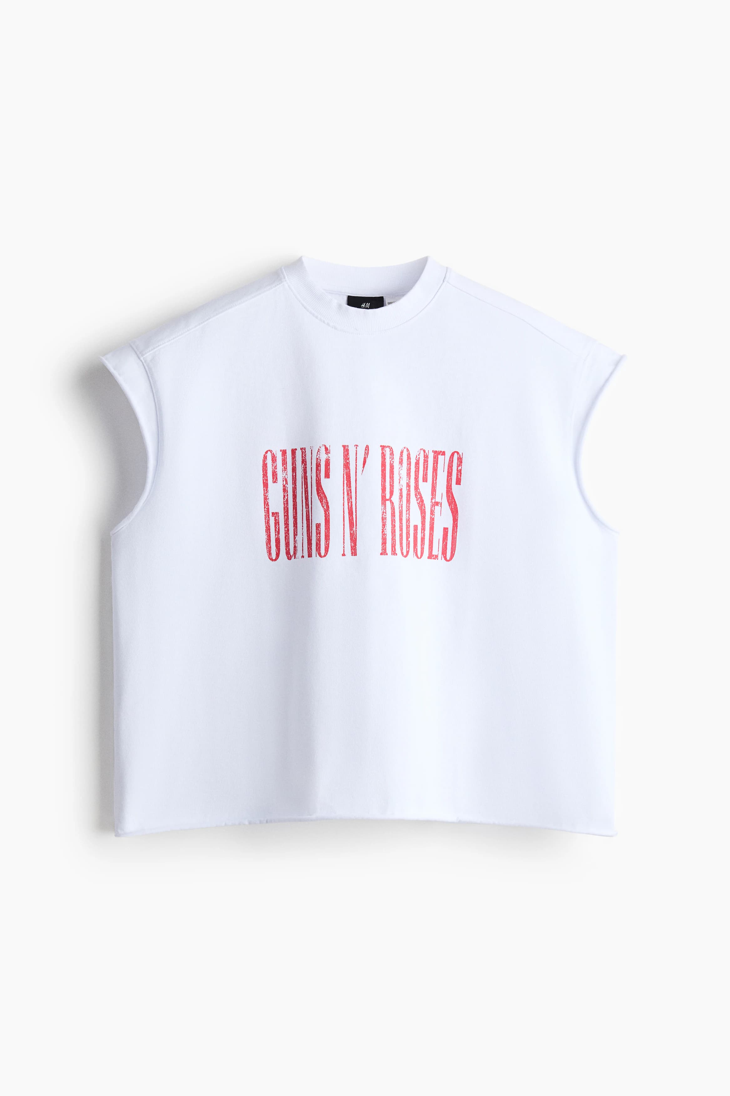 Boxy tanktop met print - Oversized Fit