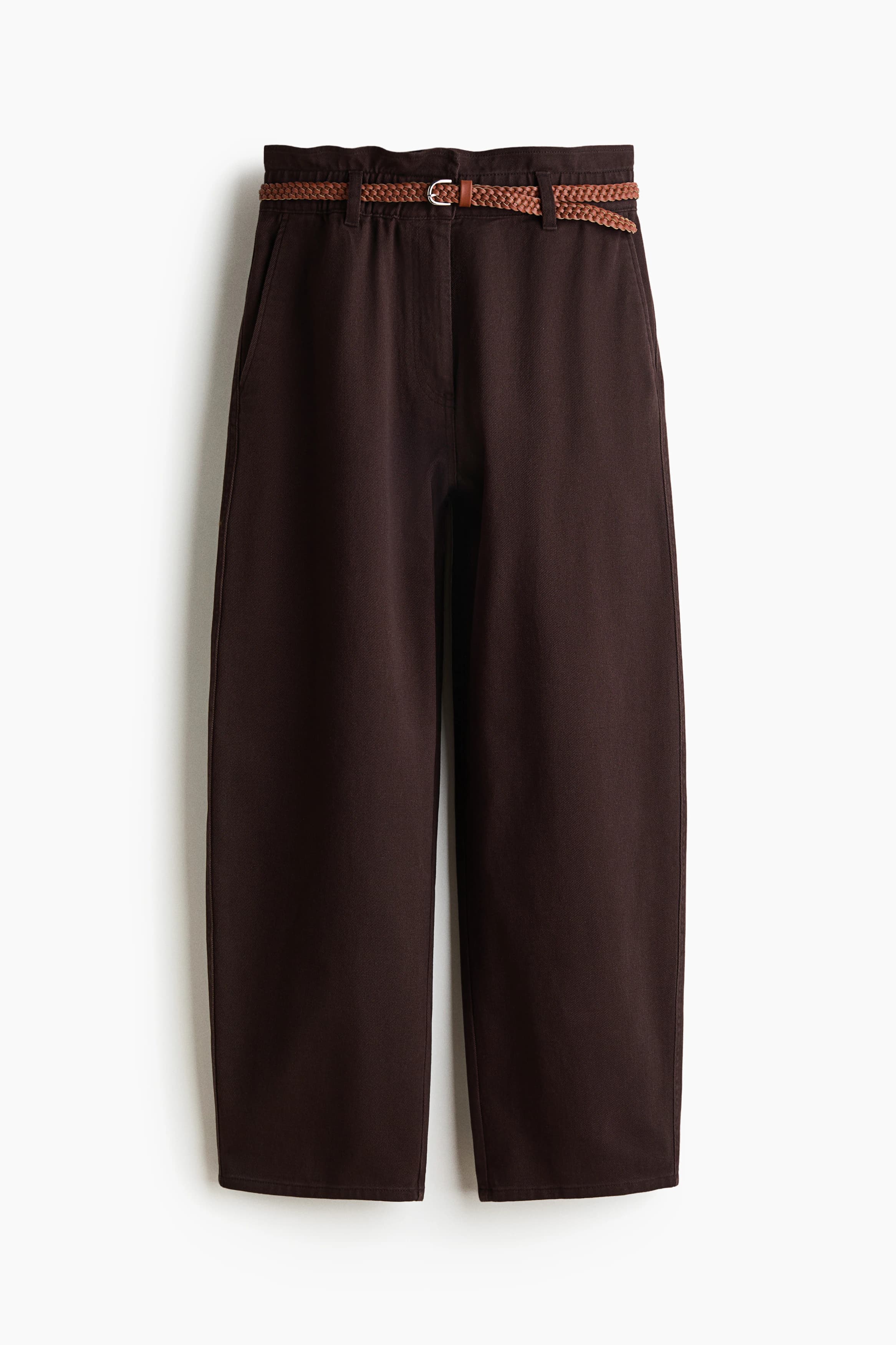 Barrel-broek met ceintuur