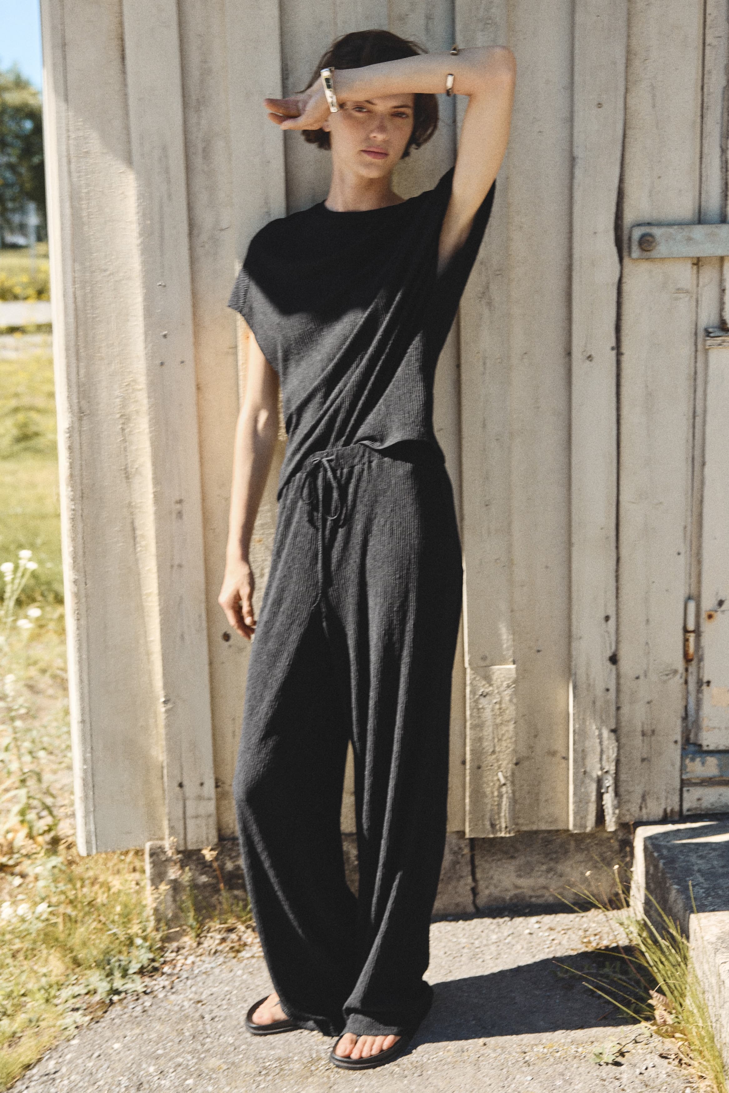 Crinklebroek met drawstring