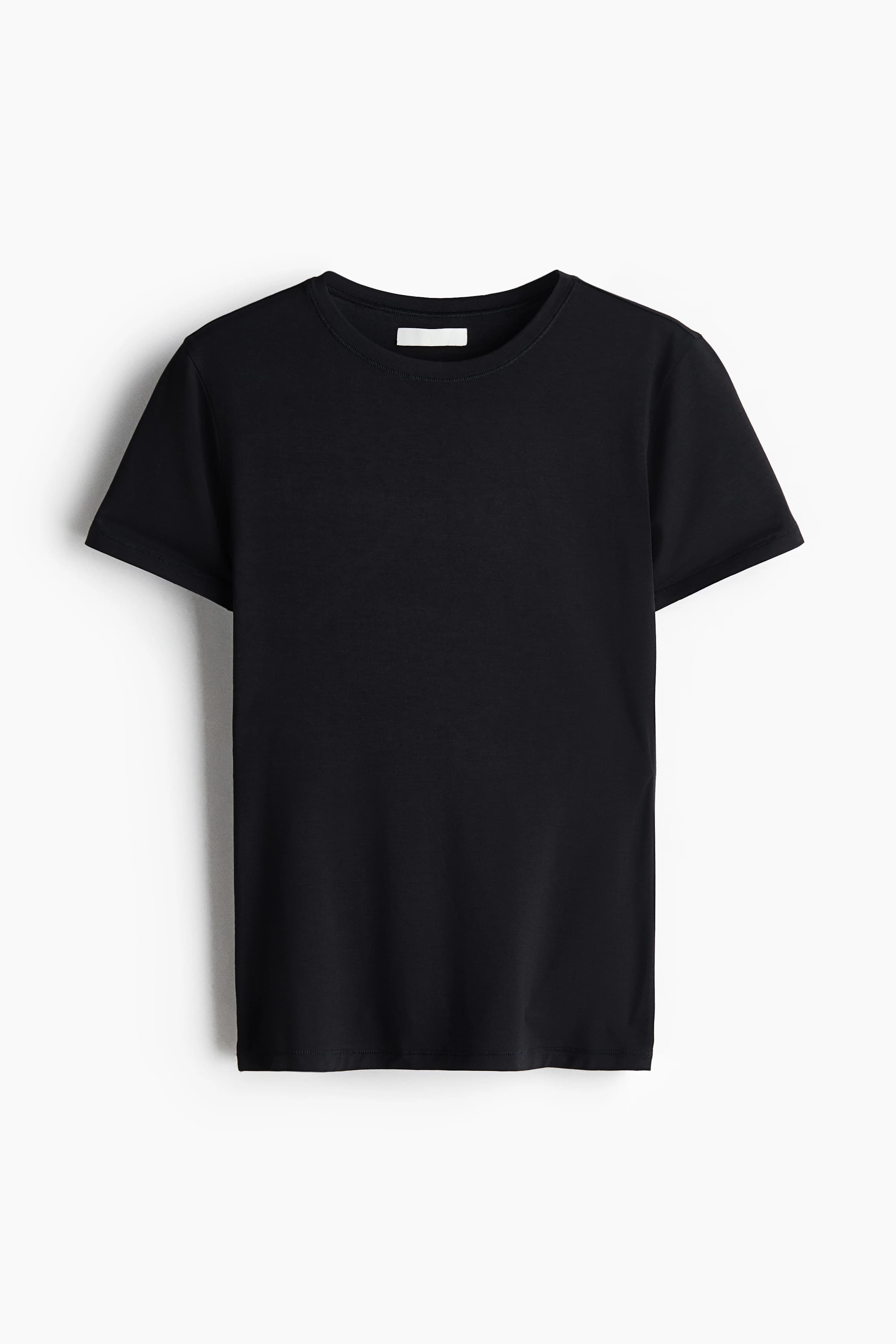 Nauwsluitend T-shirt van modal