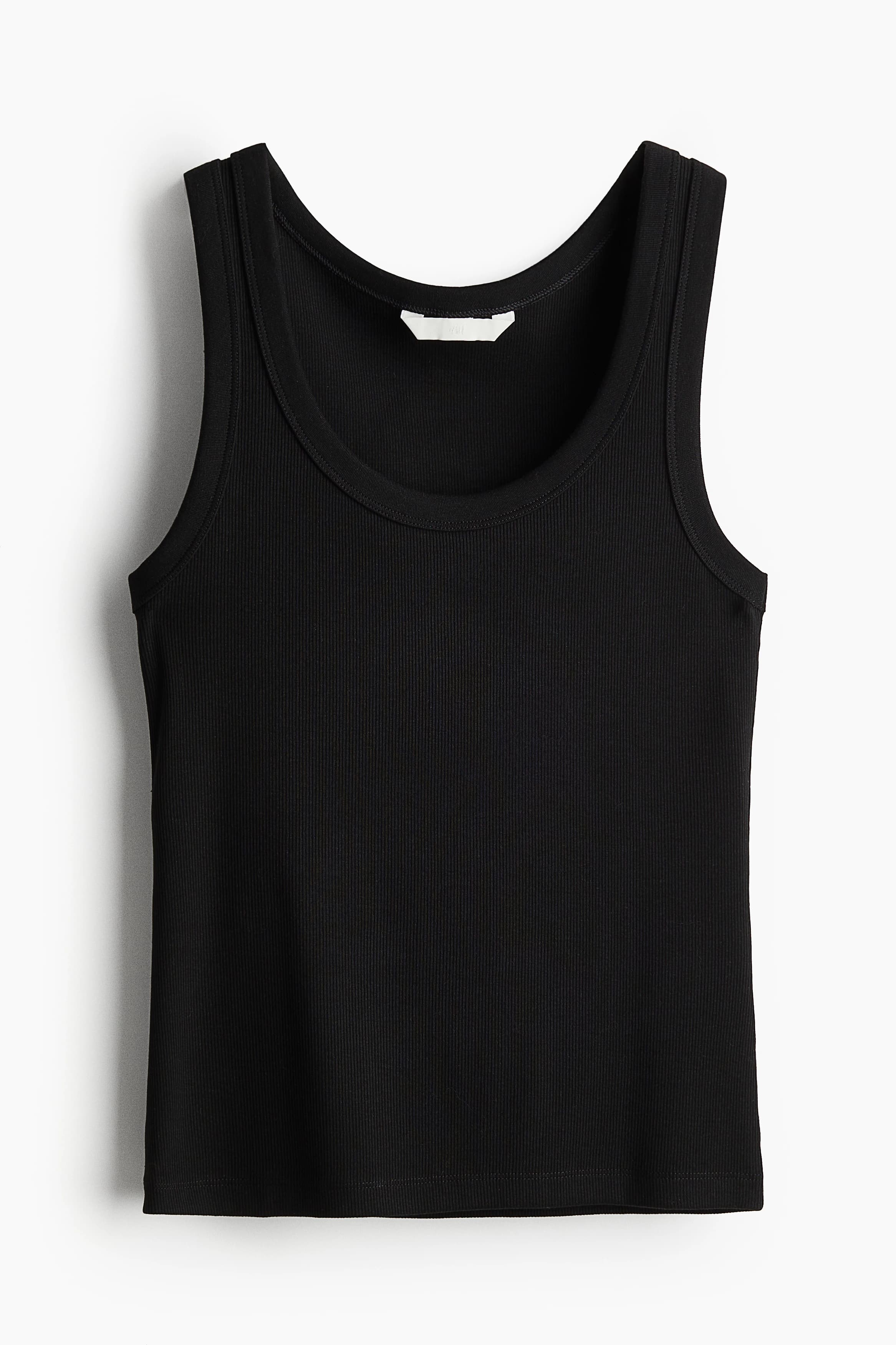 Ribbed vest top