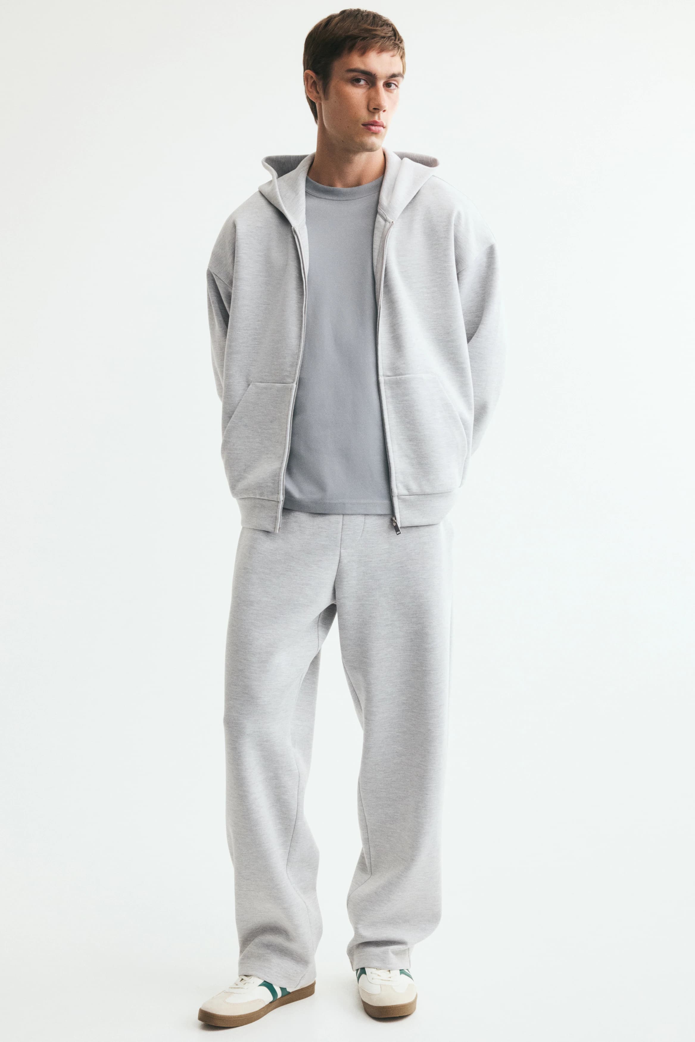 Sweatpants van interlocktricot - Relaxed Fit