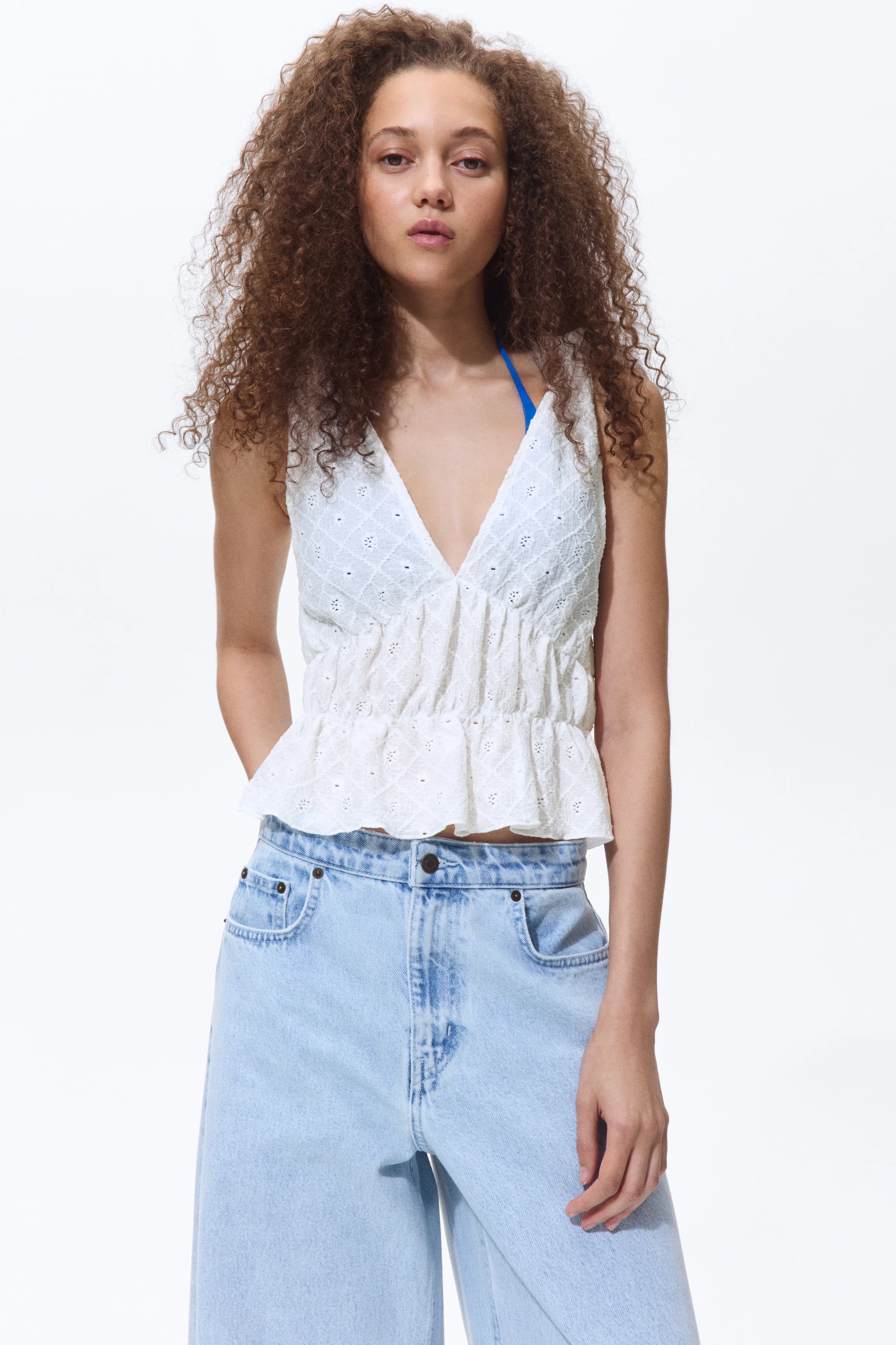Top van pointelletricot