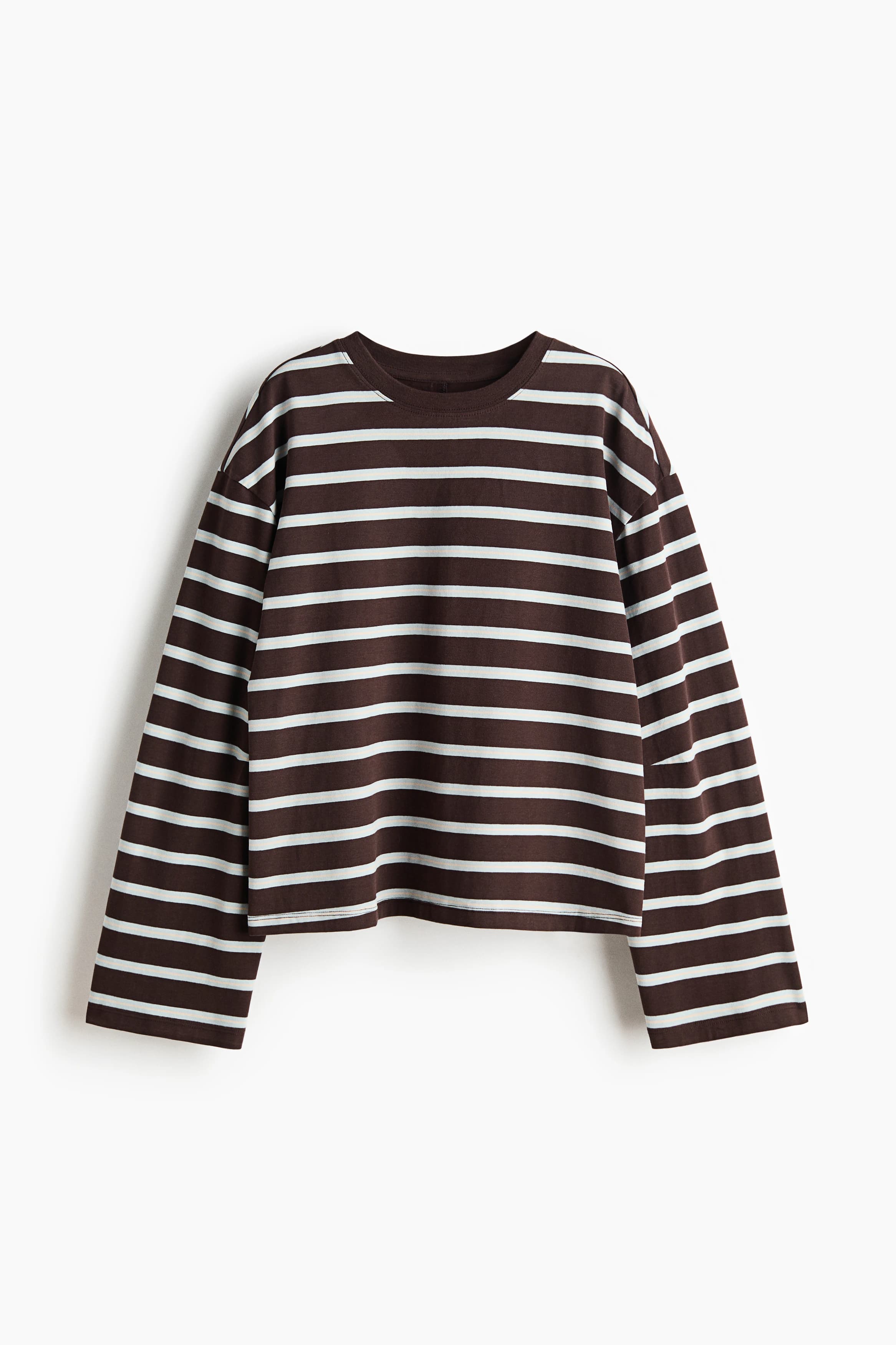 Katoenen shirt met lange mouwen