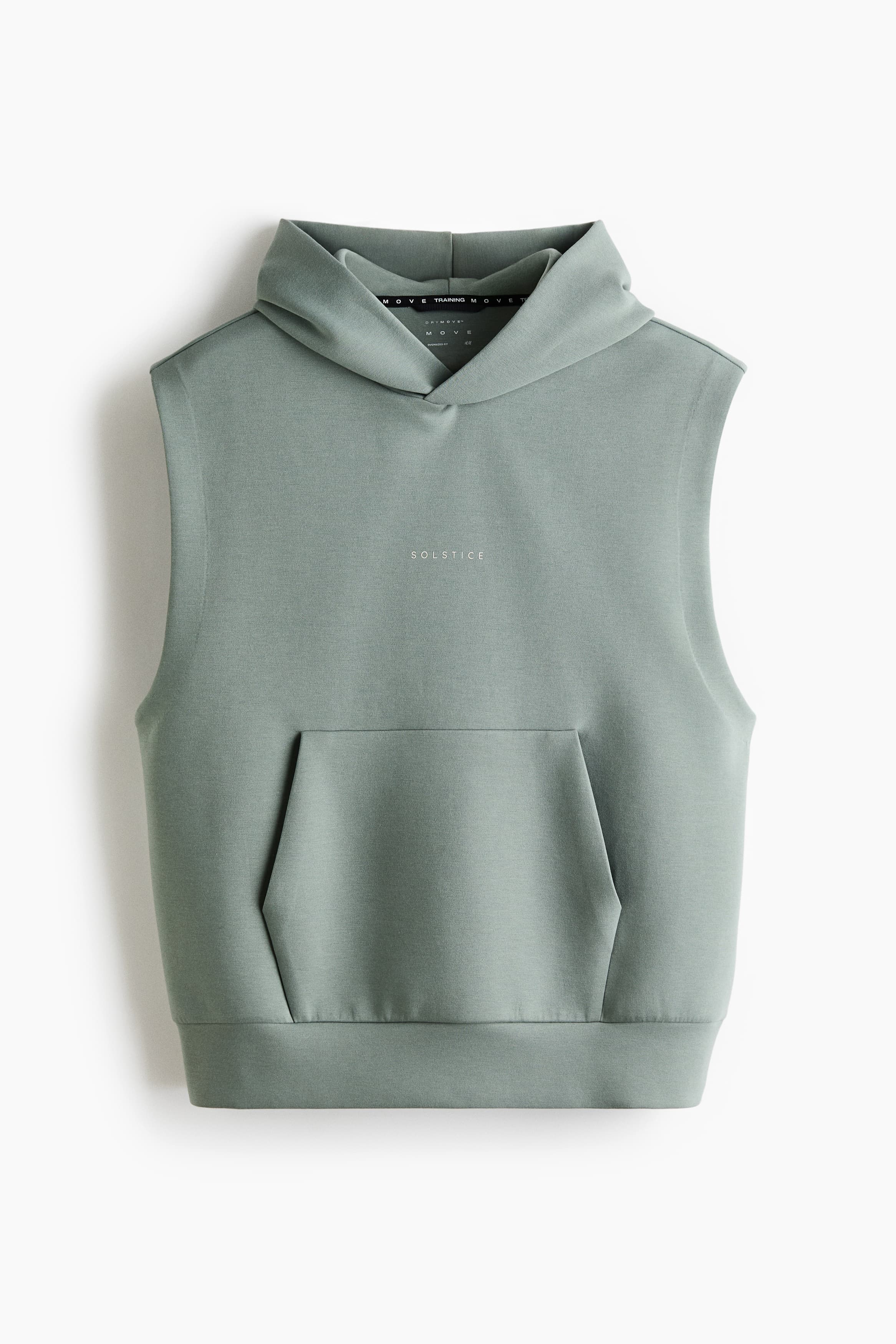 Mouwloze sportcapuchonsweater met DryMove™