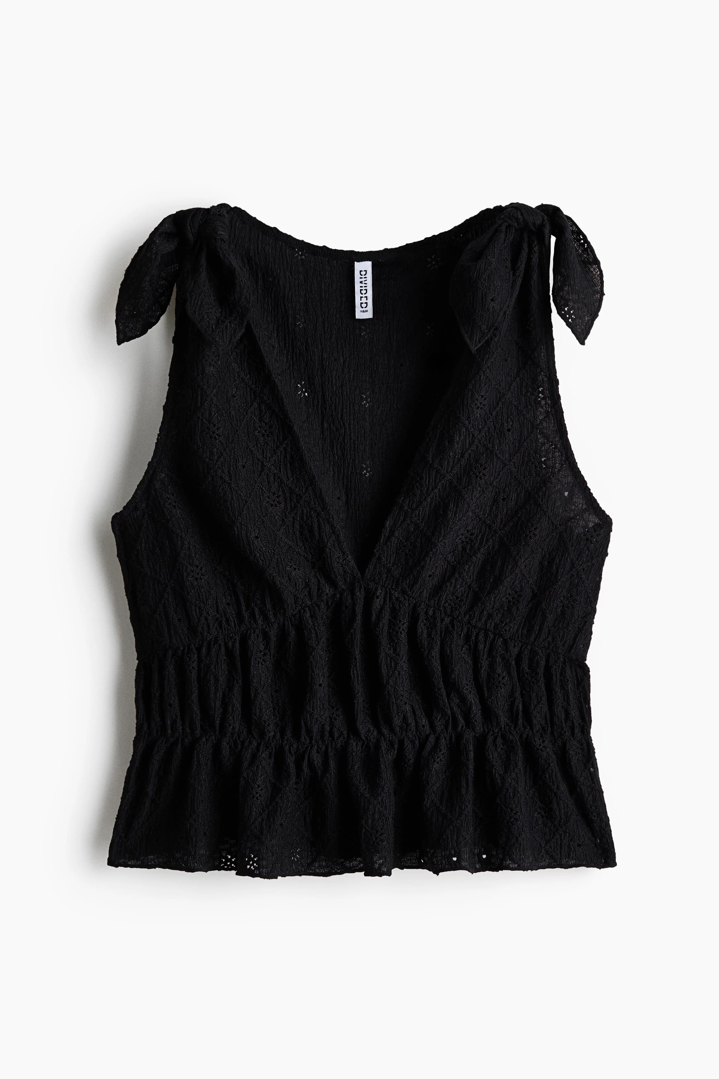 Top van pointelletricot