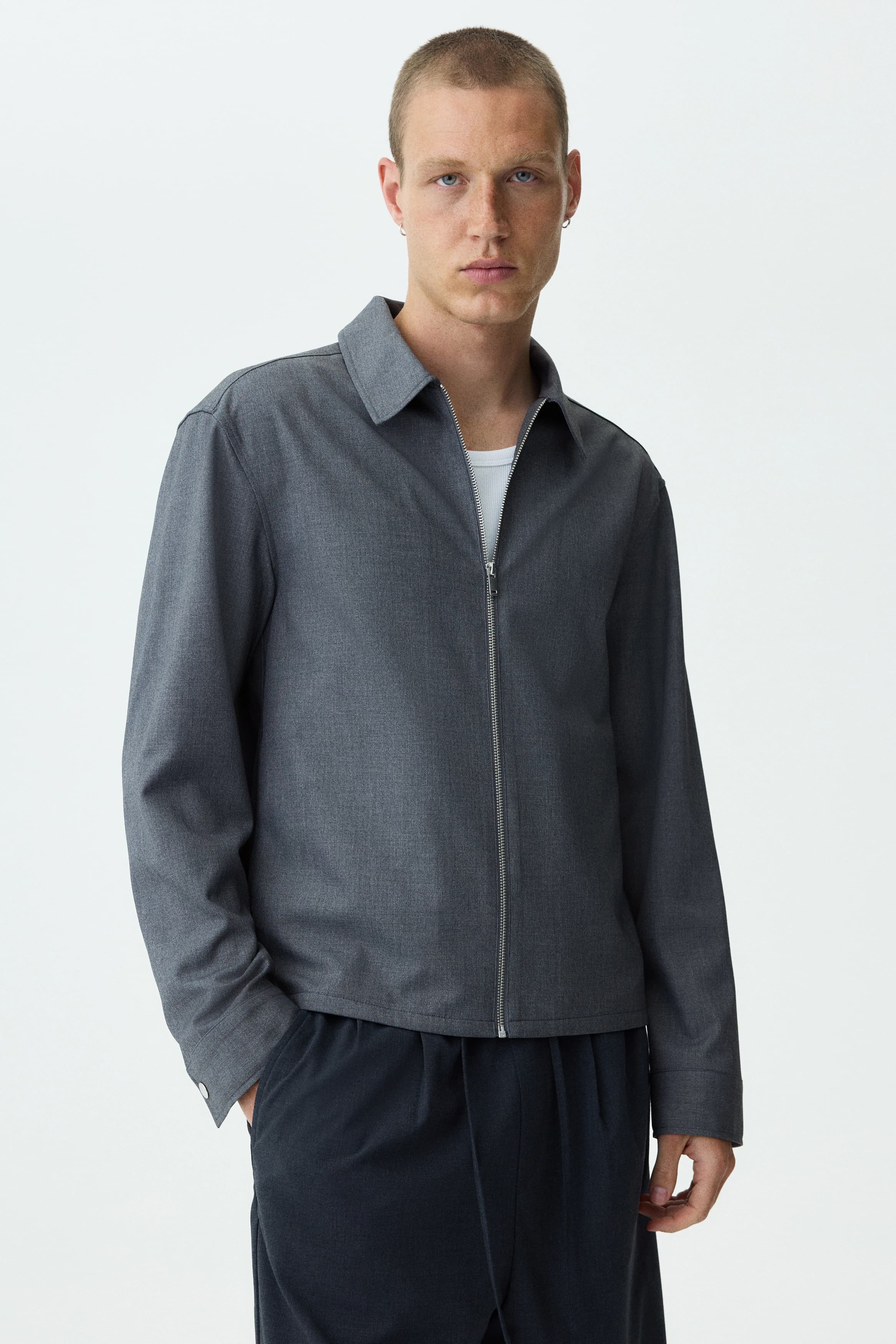 Overshirt van twill