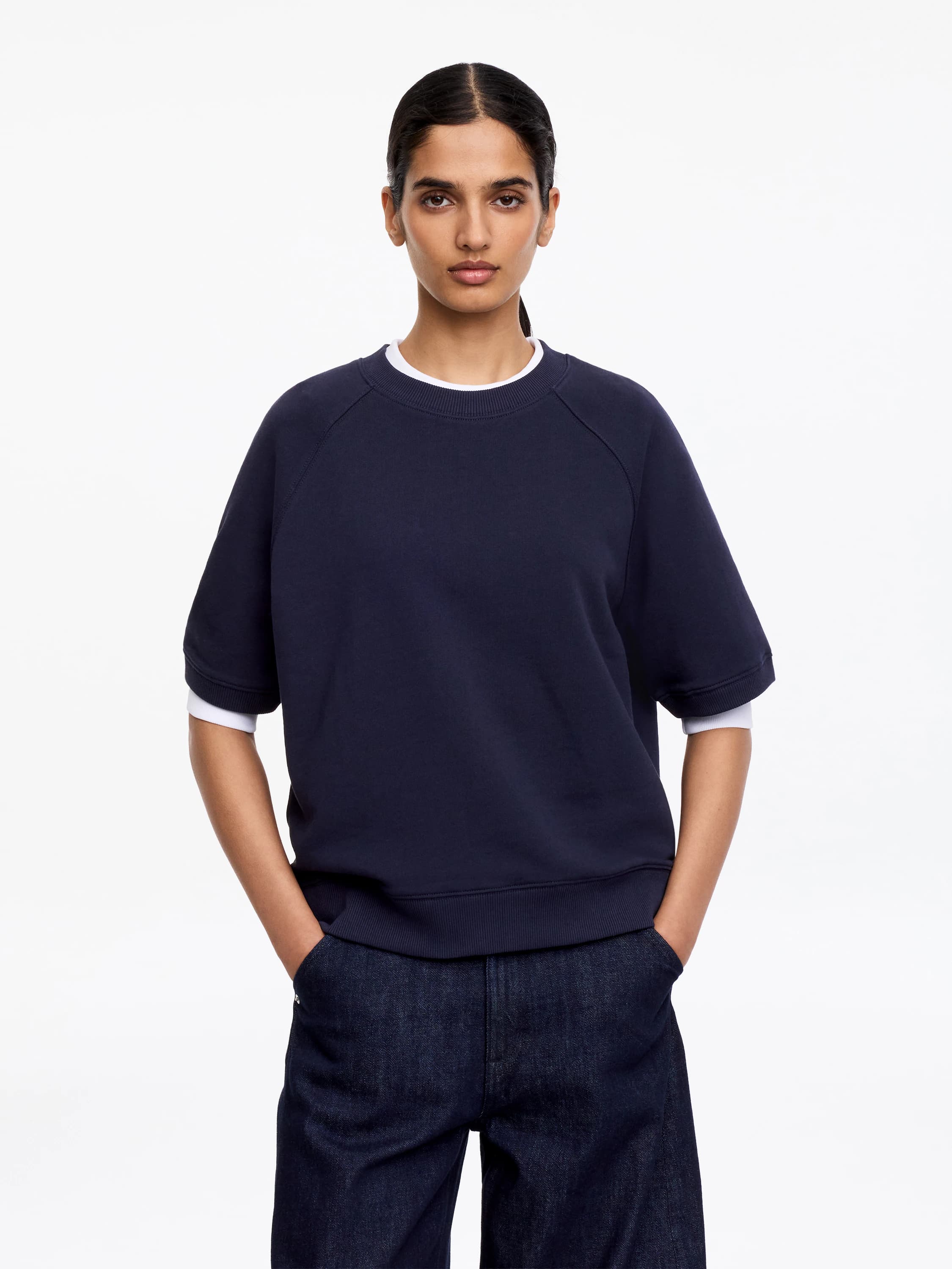 Sweatshirt van French terry