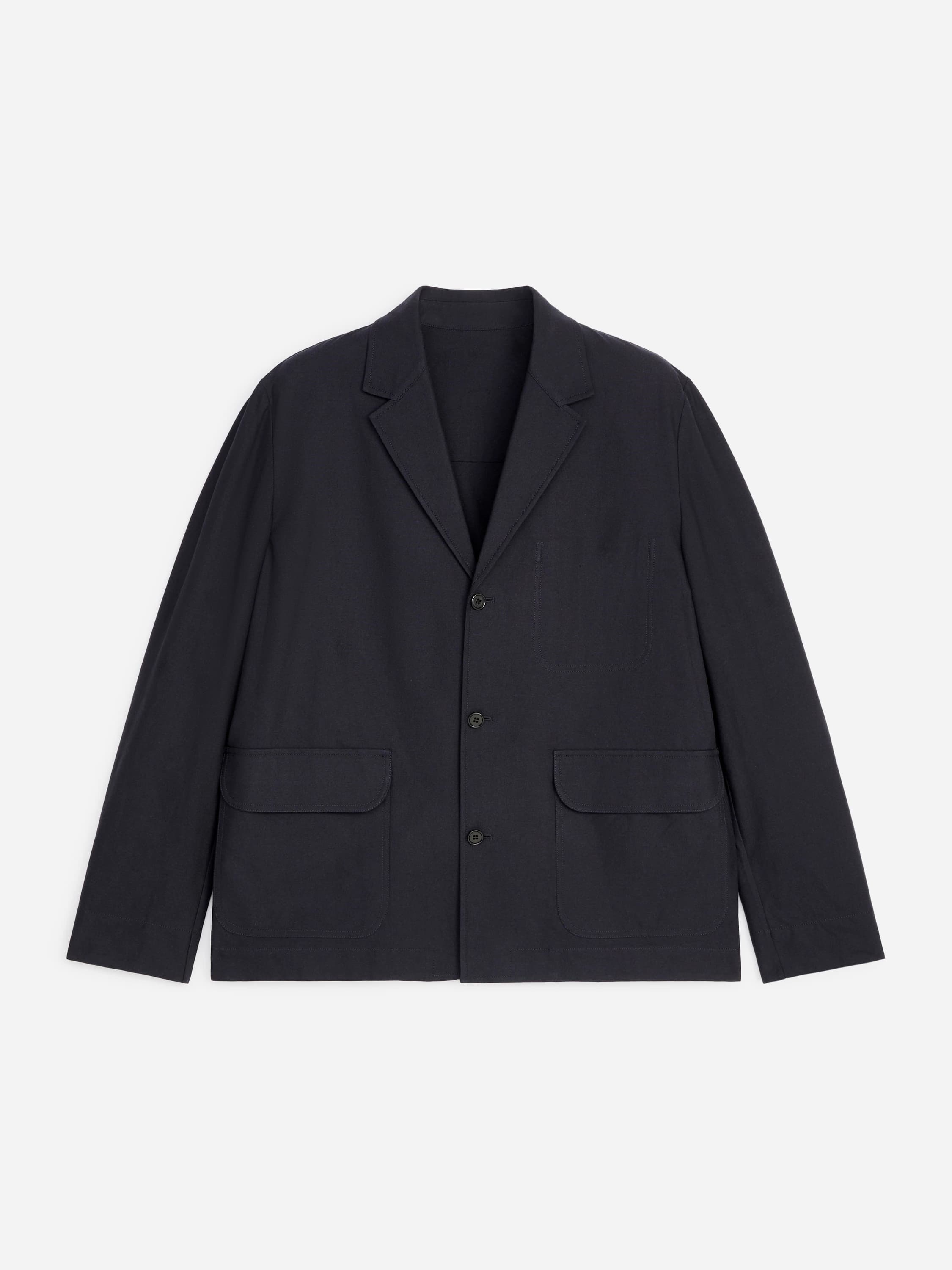 Katoenen hopsack blazer